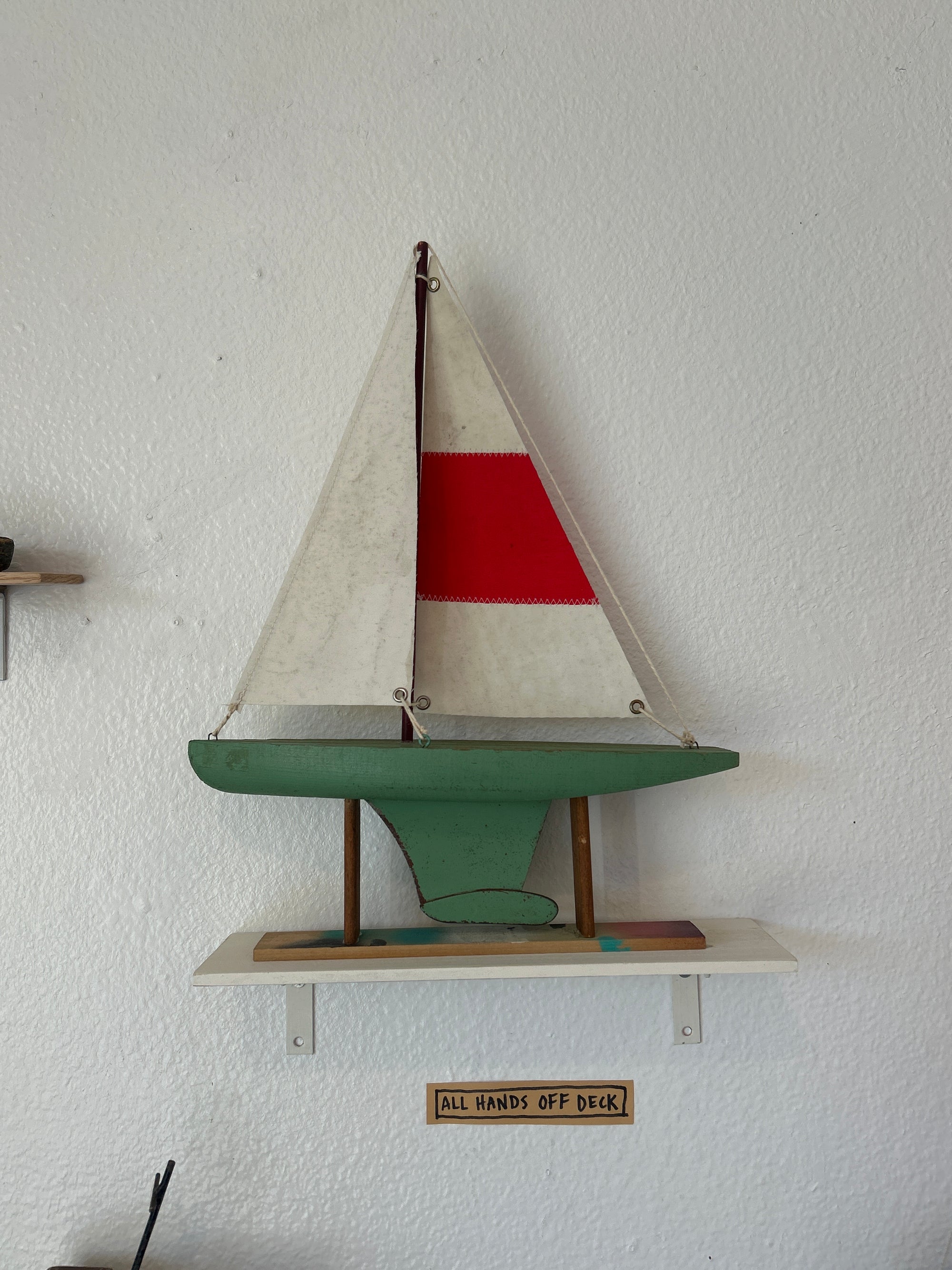 Slightly Choppy: Model Boat