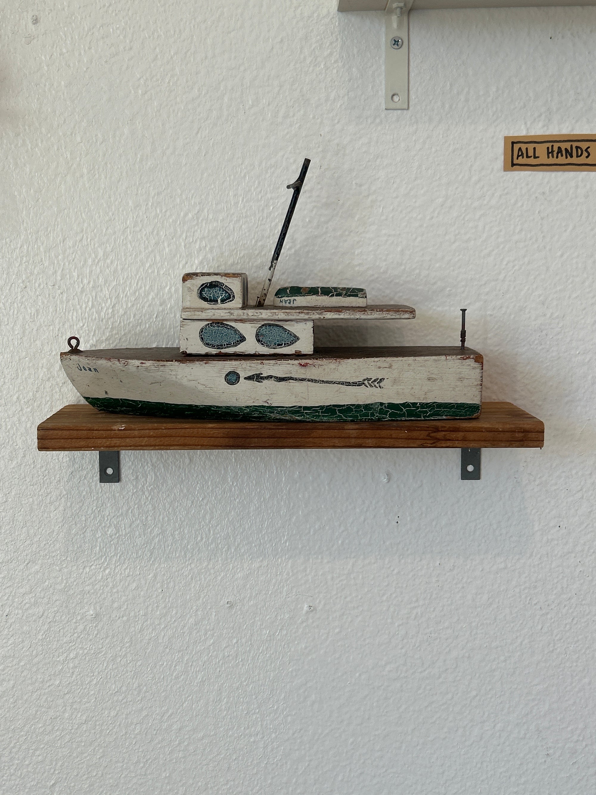 Slightly Choppy: Model Boat