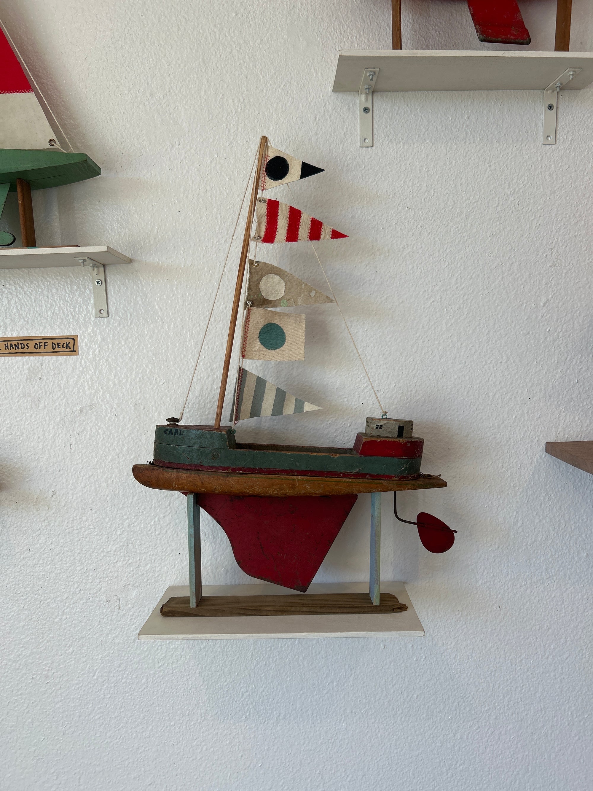 Slightly Choppy: Model Boat