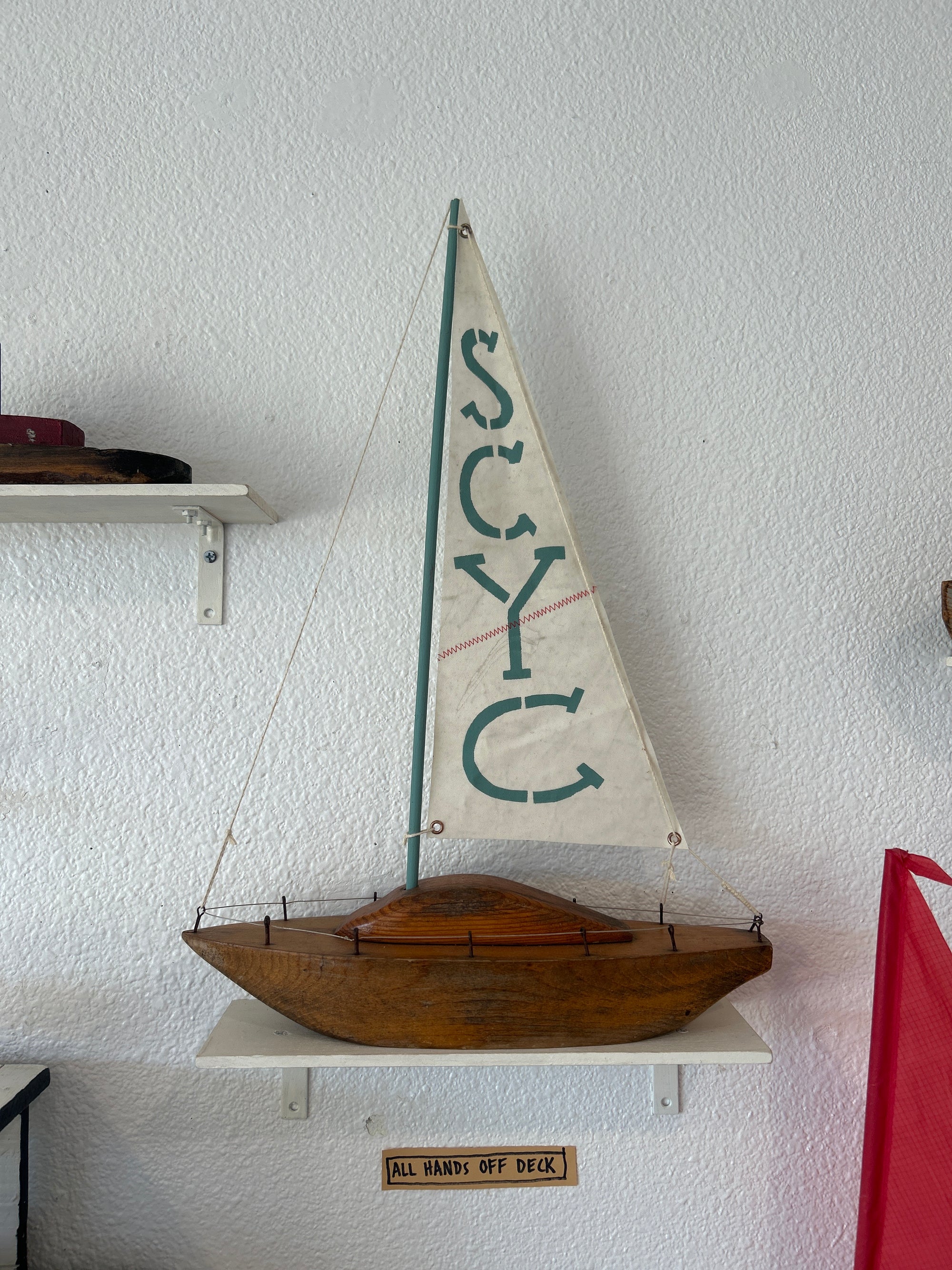 Slightly Choppy: Model Boat