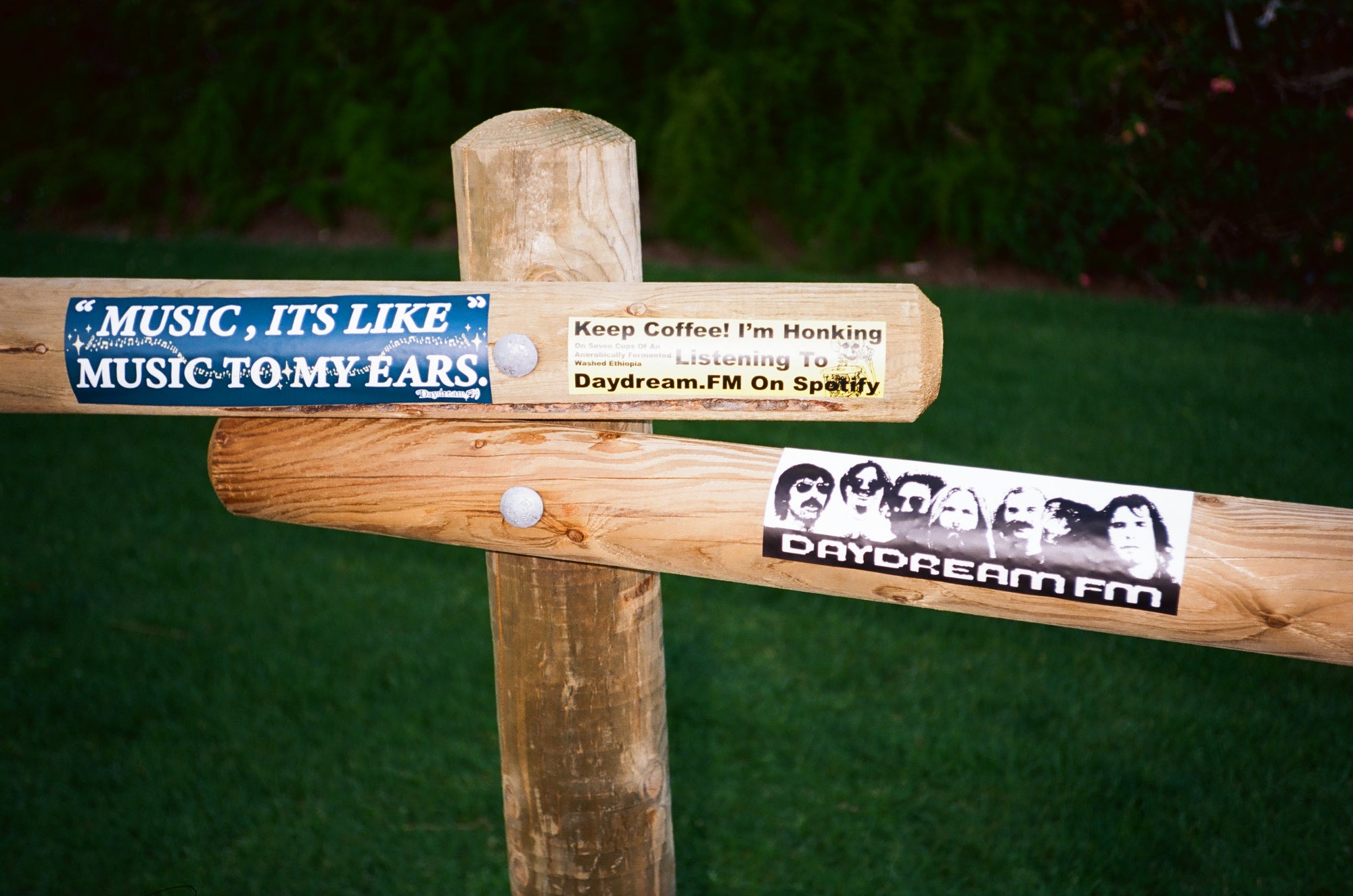 Daydream FM Bumper Sticker - "Keep Honking"