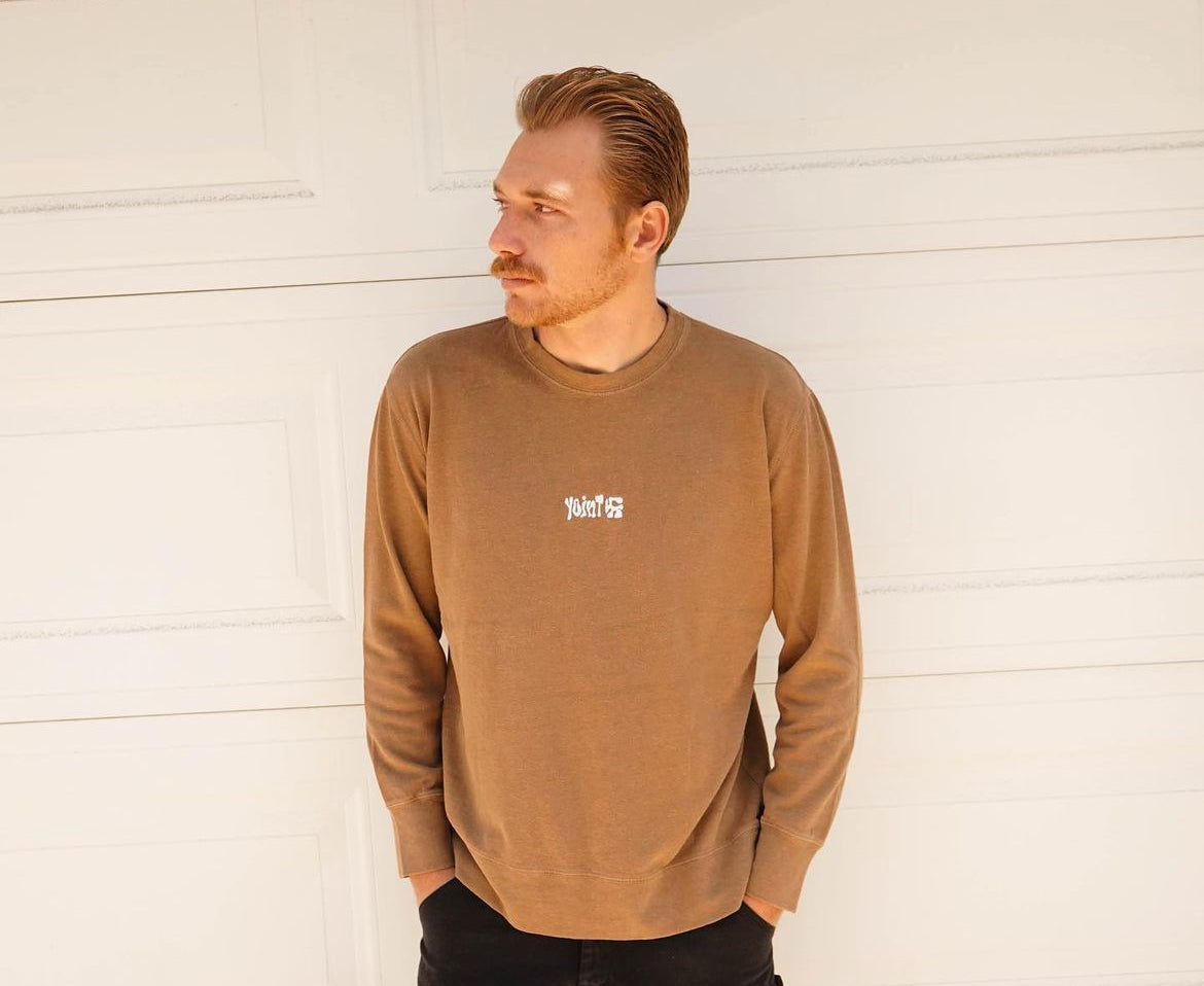 Yoint Crewneck in Brown