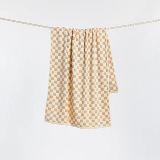 Slowtide - Mate Bath Towel in Sandstone