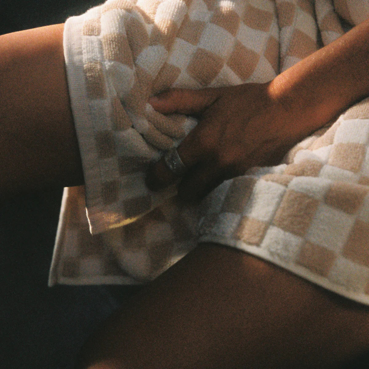 Slowtide - Mate Bath Towel in Sandstone