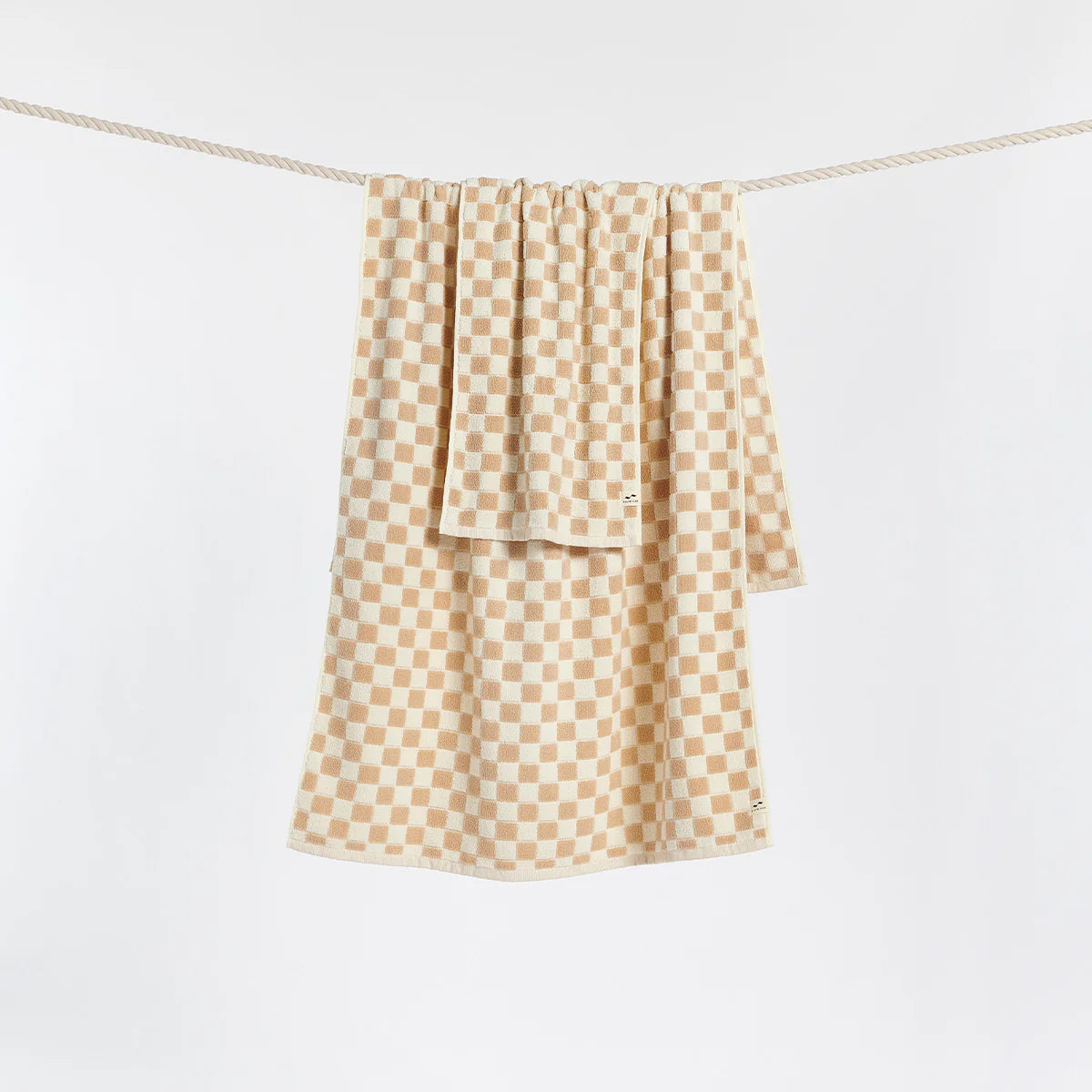 Slowtide - Mate Hand Towel in Sandstone