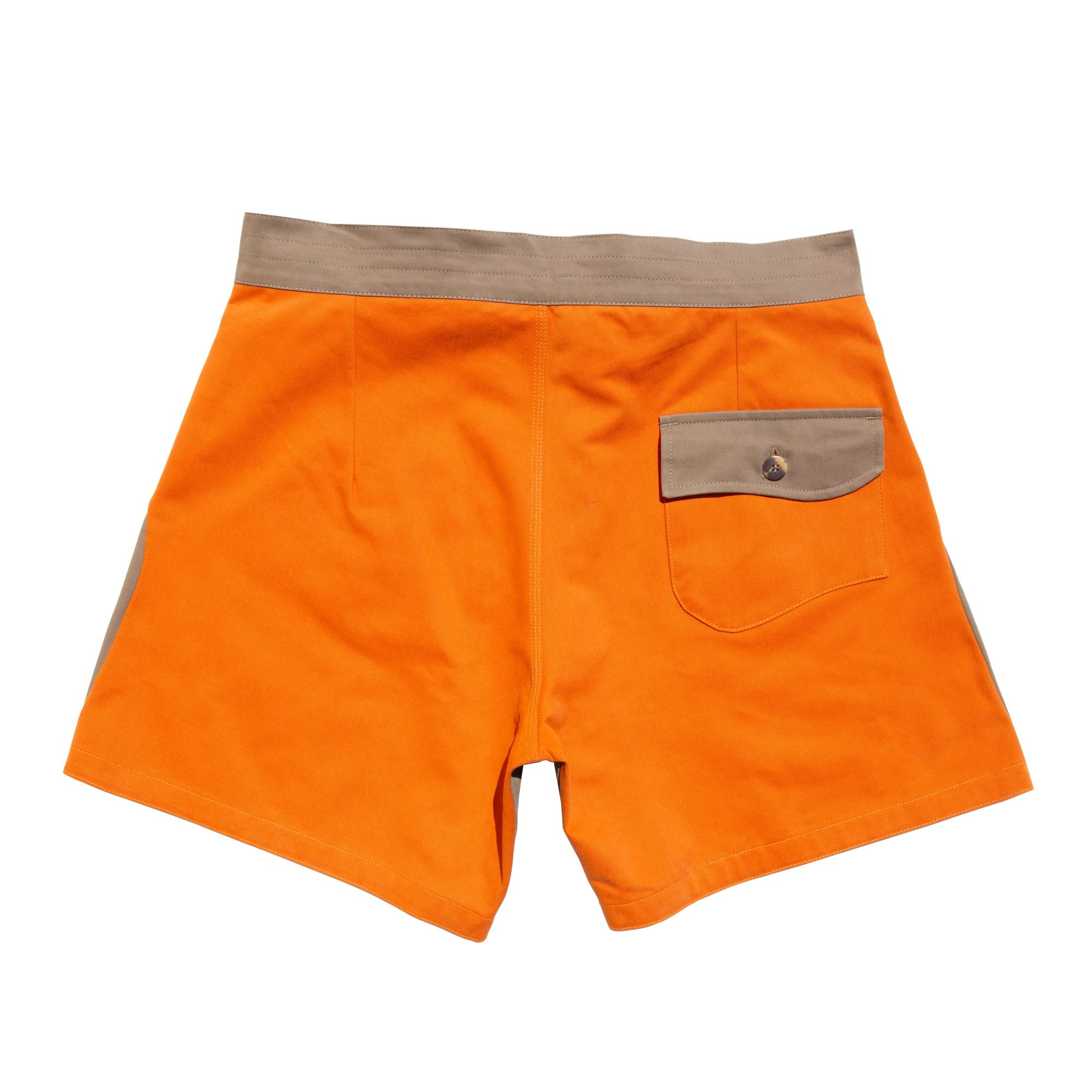 Gato Heroi Surf Shorts in Olive/Rust