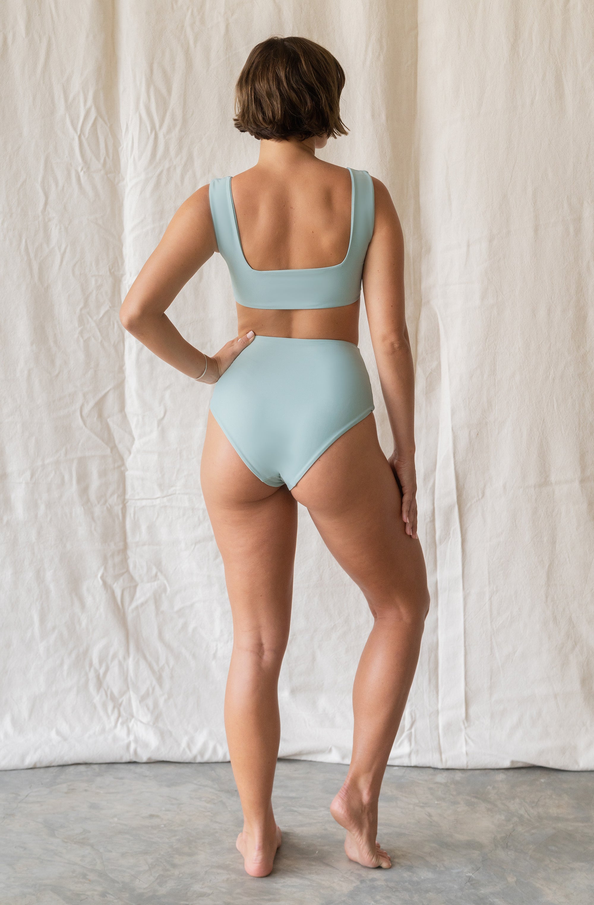 September Swimwear- Lucky Bottom in Linchen