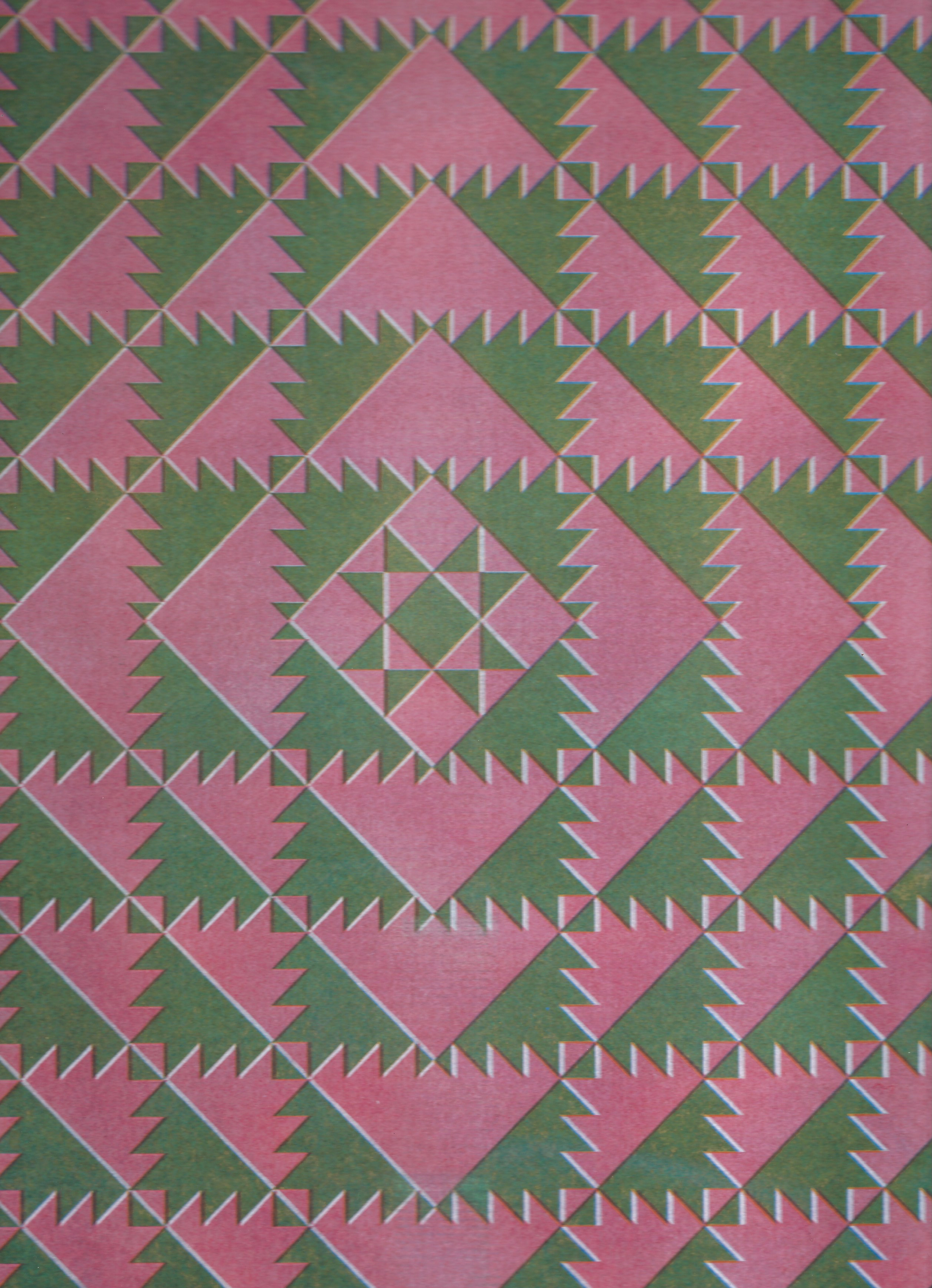 Quilt Riso Print