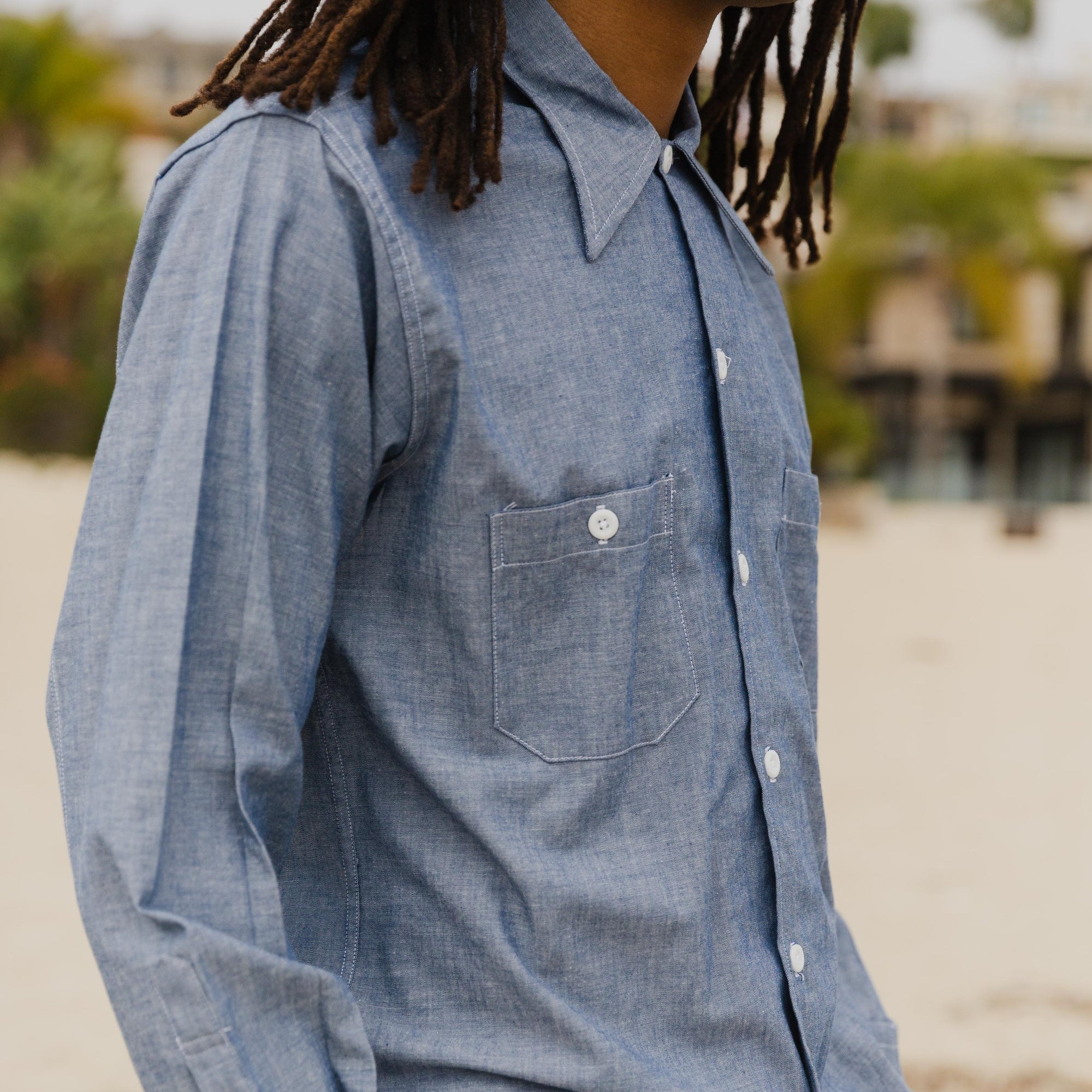 Yellow Rat 40s Work Shirt - Indigo