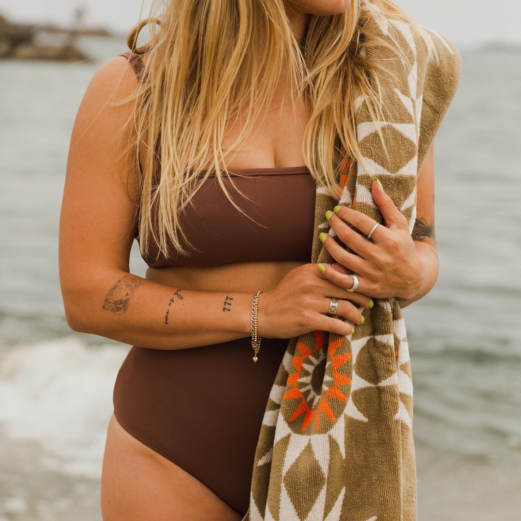 Nu Swim Cloud Top - Cocoa