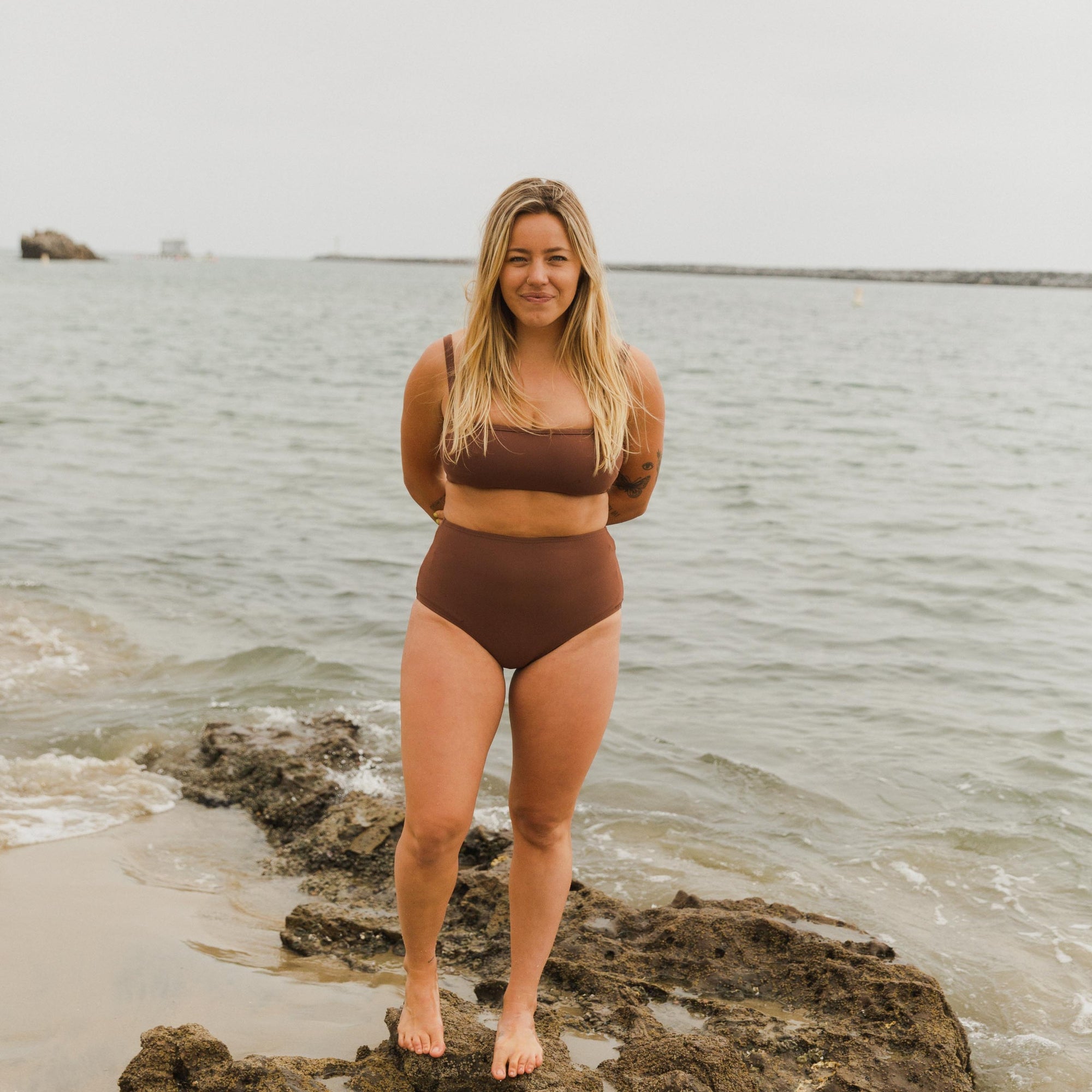 Nu Swim Basic High Bottom - Cocoa