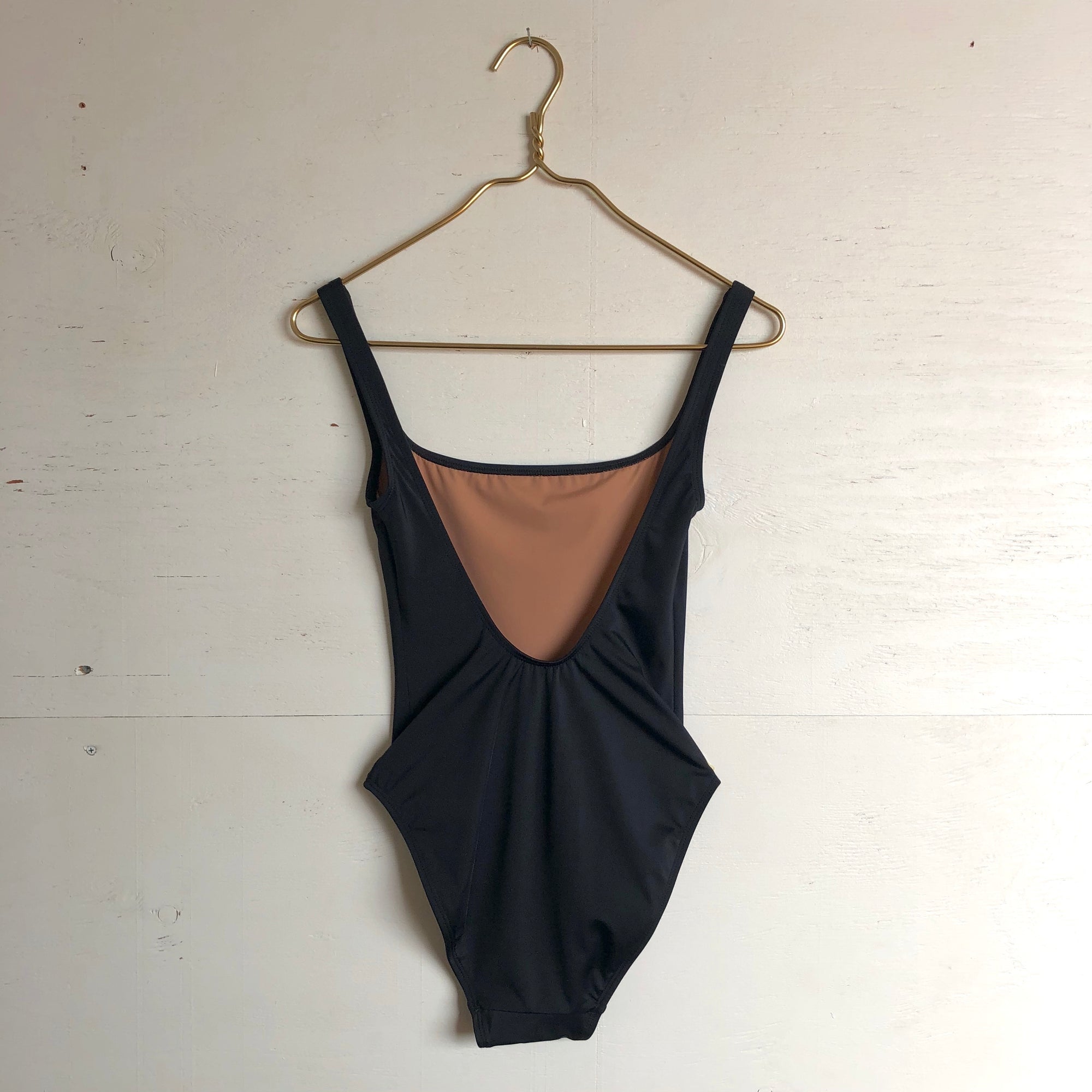 Nu Swim Pistachio One Piece - Black