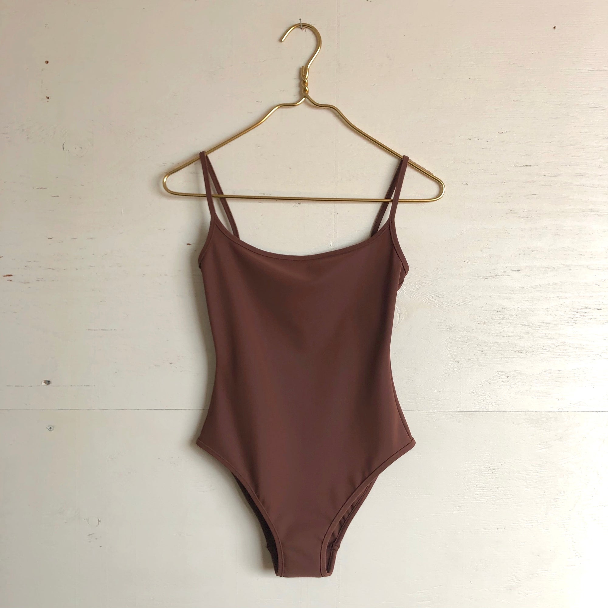 Nu Swim Noodle One Piece Suit - Cocoa