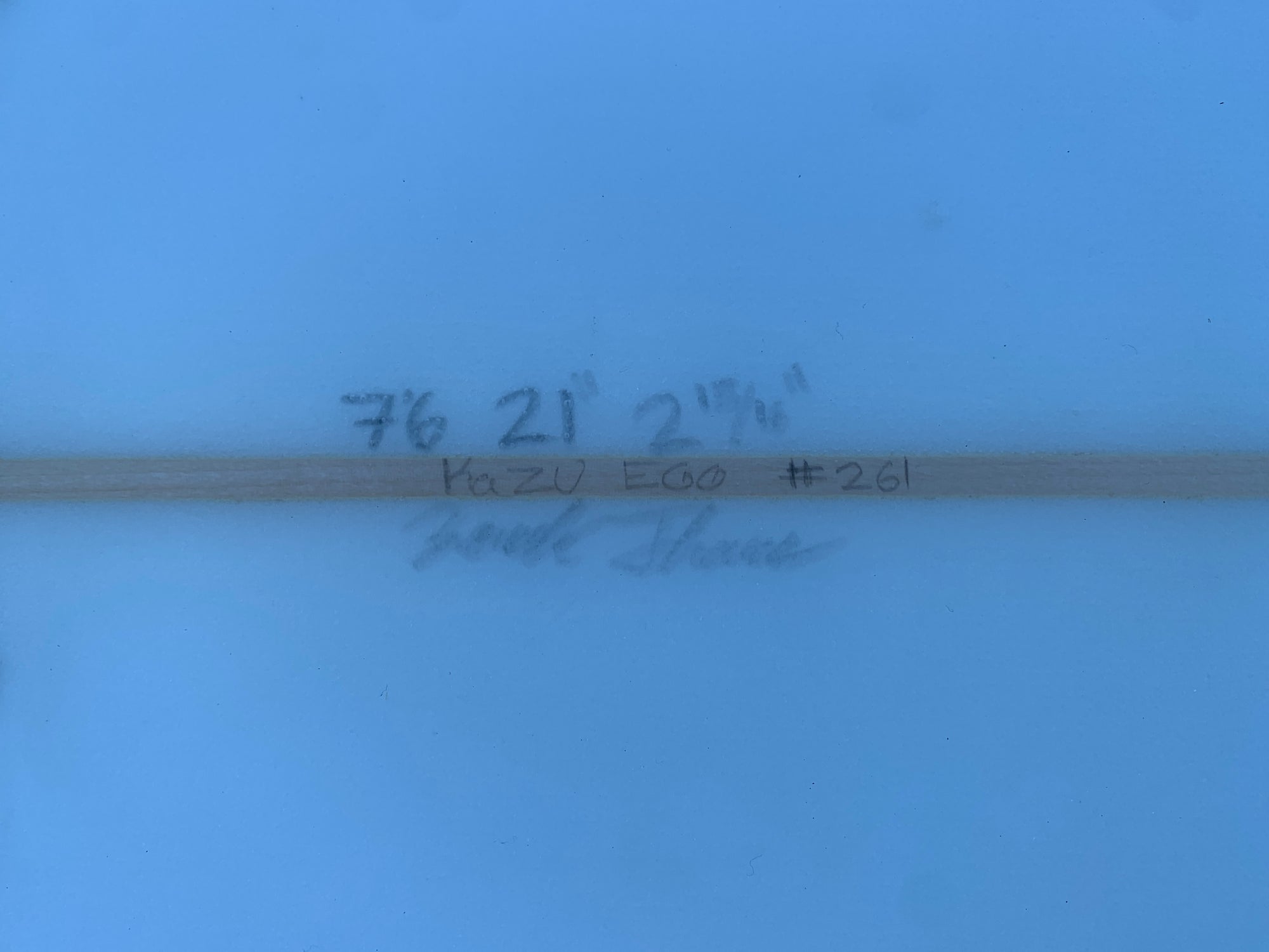 7'6" Zack Flores Kazu Egg (Used)
