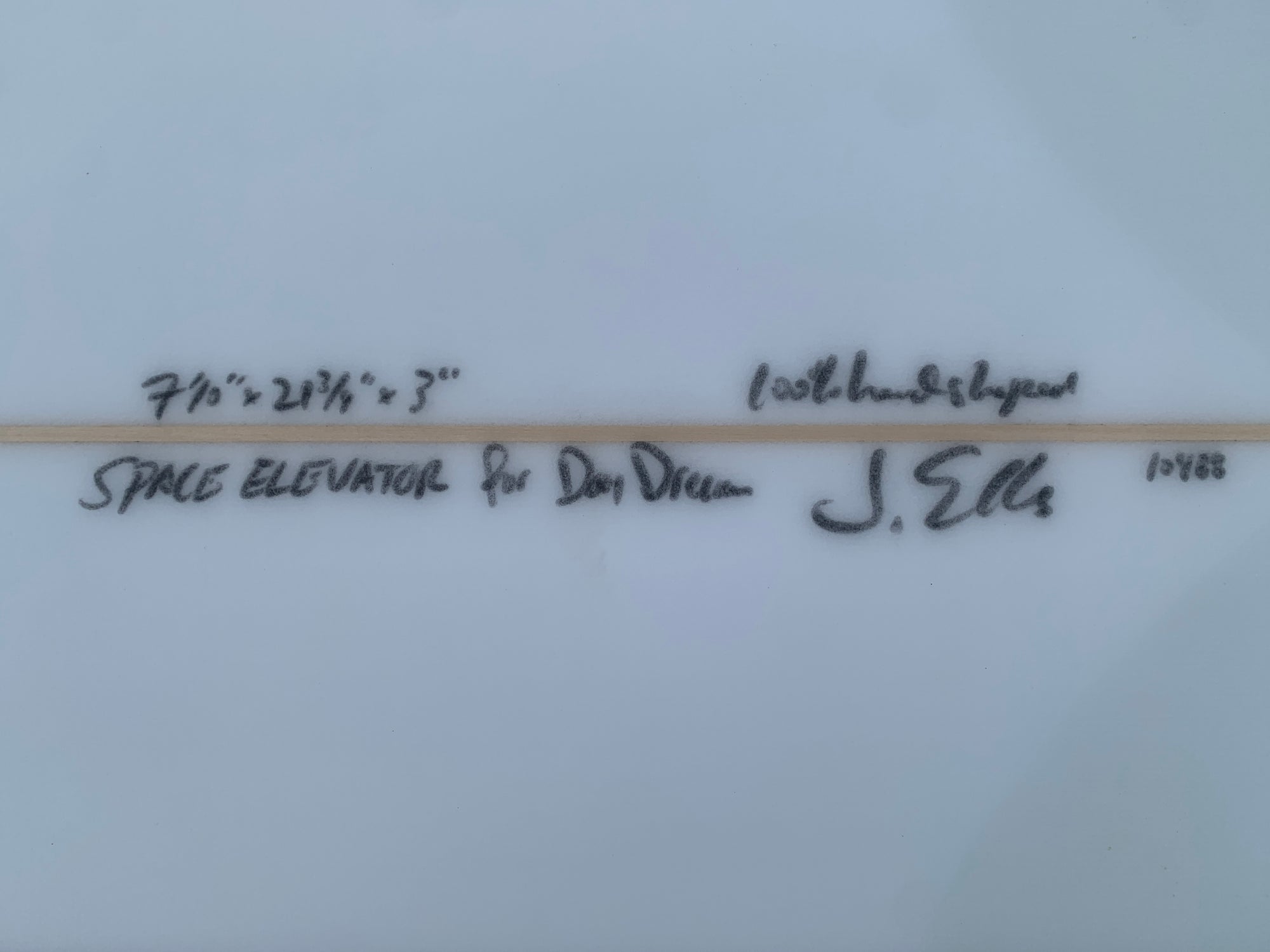7'10" Jive Space Elevator
