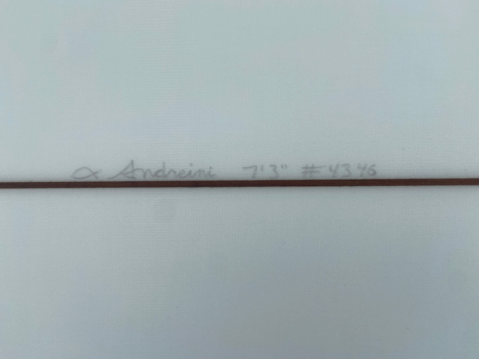 7'3" Andreini Vaquero