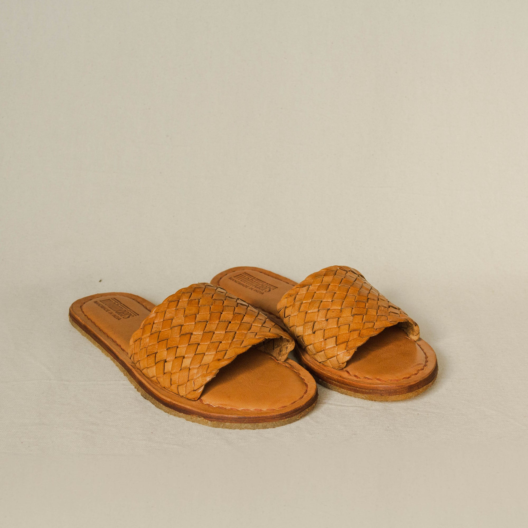 Mohinders Women's Woven Sandal in Honey