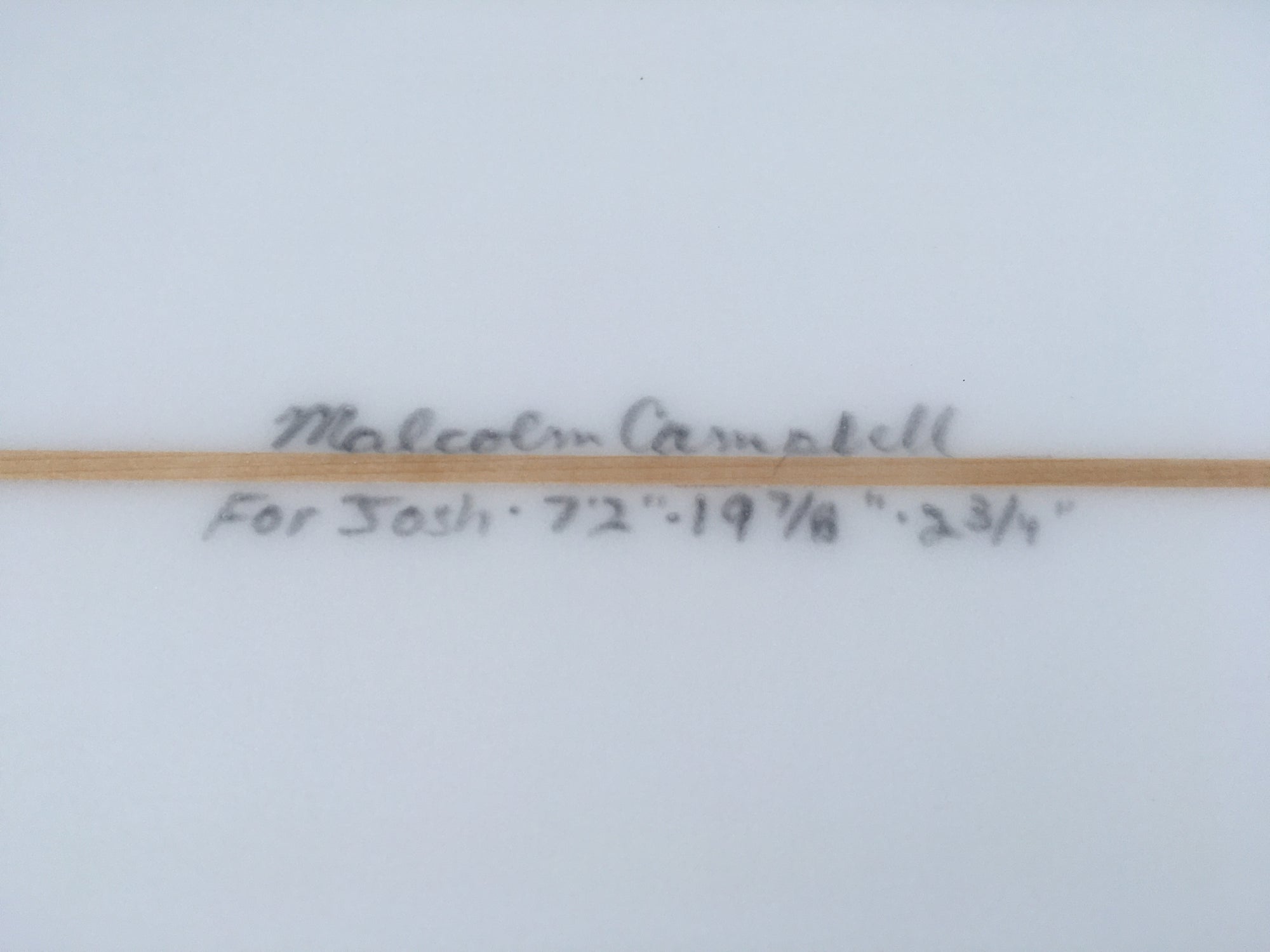 7'2" Campbell Brothers Russ Short