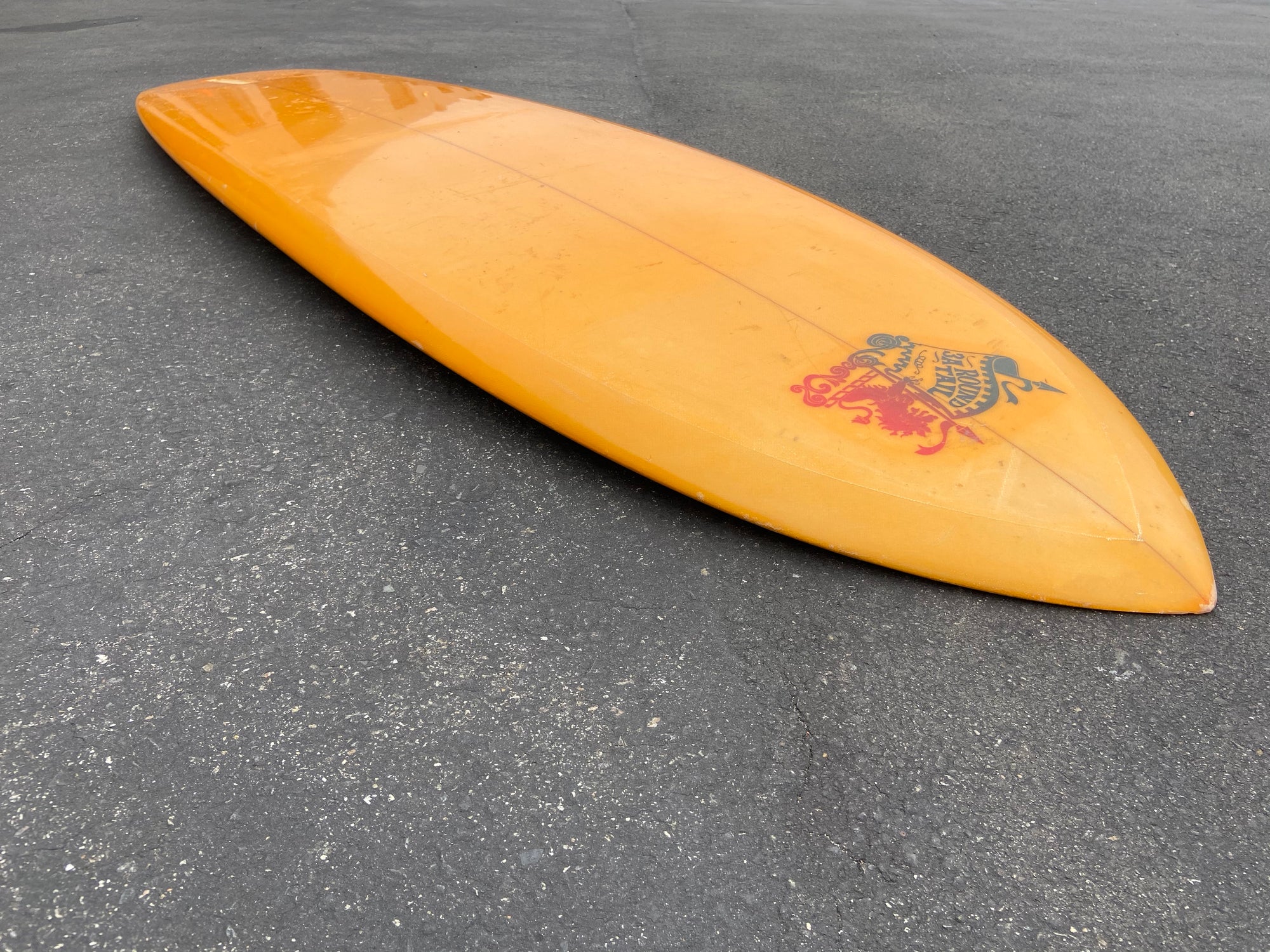 7'6" Surfboards Australia 1969 3A Round Tail (Used)