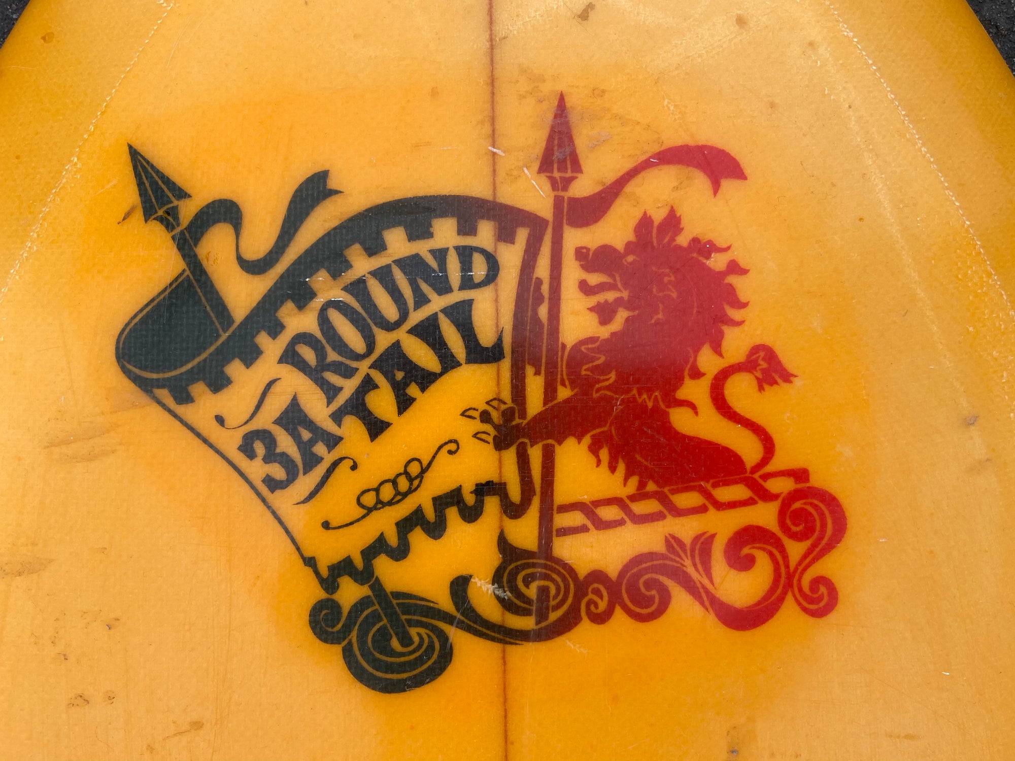 7'6" Surfboards Australia 1969 3A Round Tail (Used)