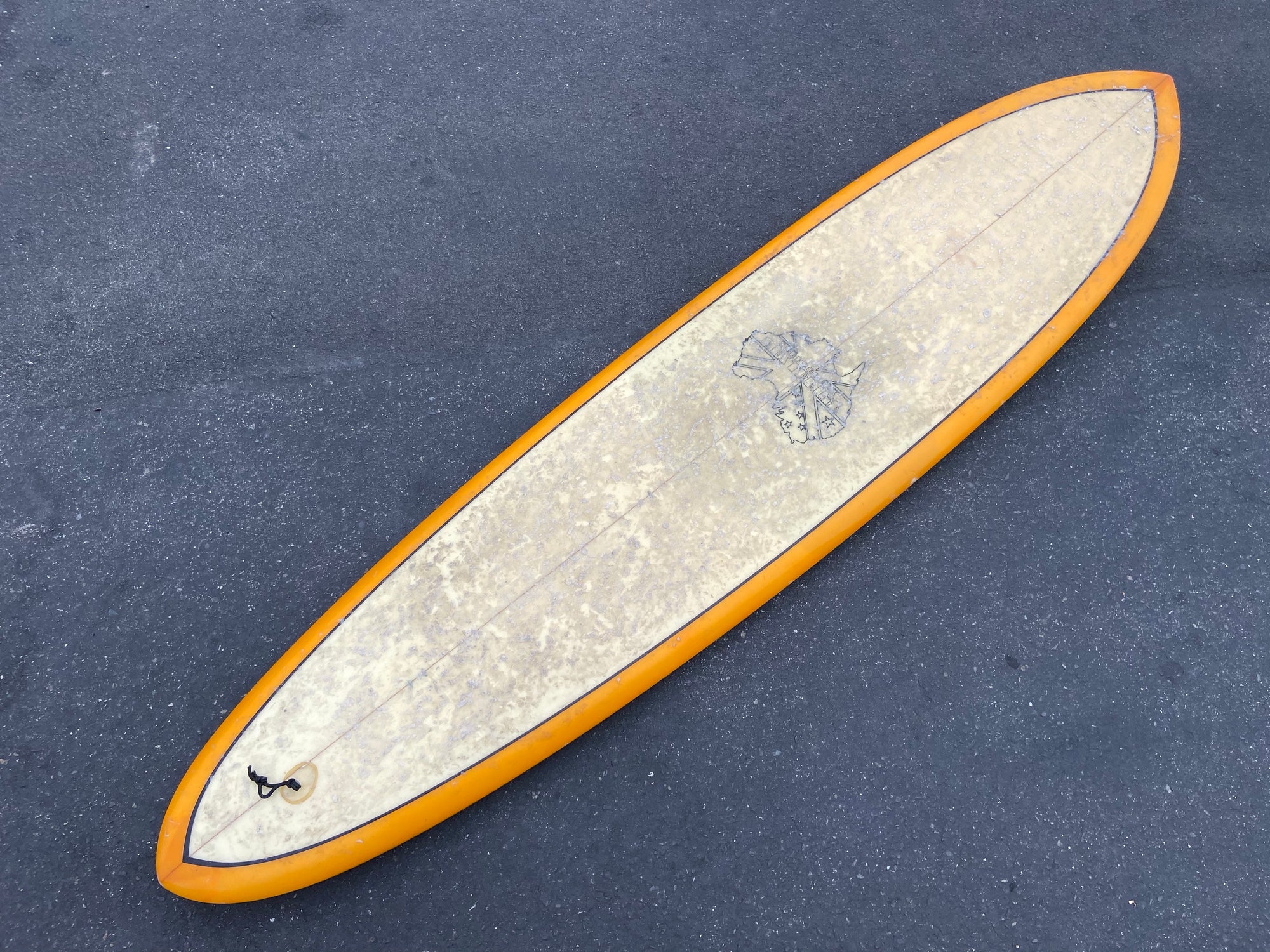 7'6" Surfboards Australia 1969 3A Round Tail (Used)
