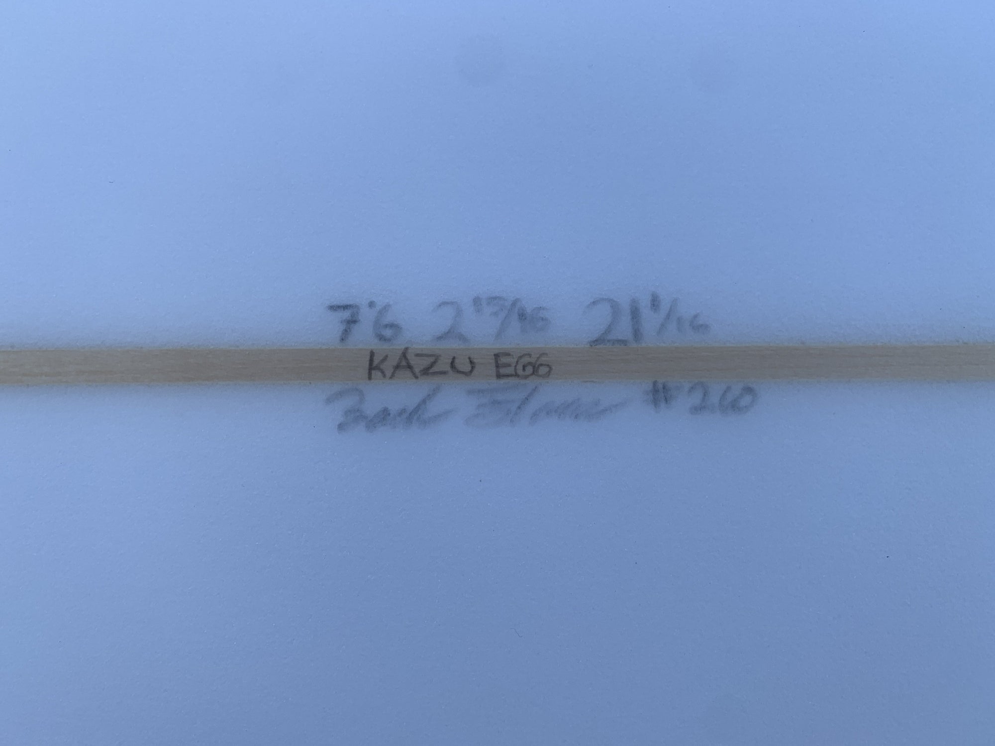 7'6" Zack Flores Kazu Egg