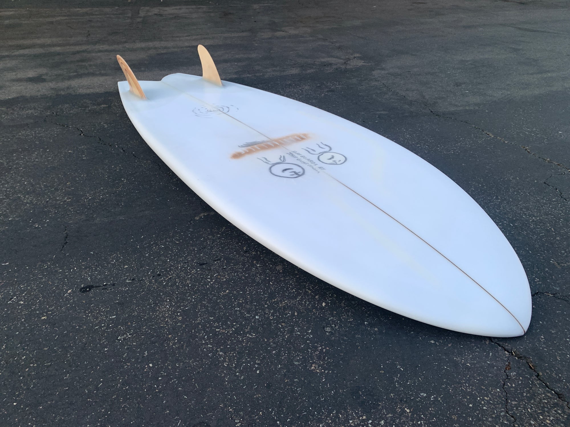 5'6" Jesse Guglielmana Shovel Fish (Used)