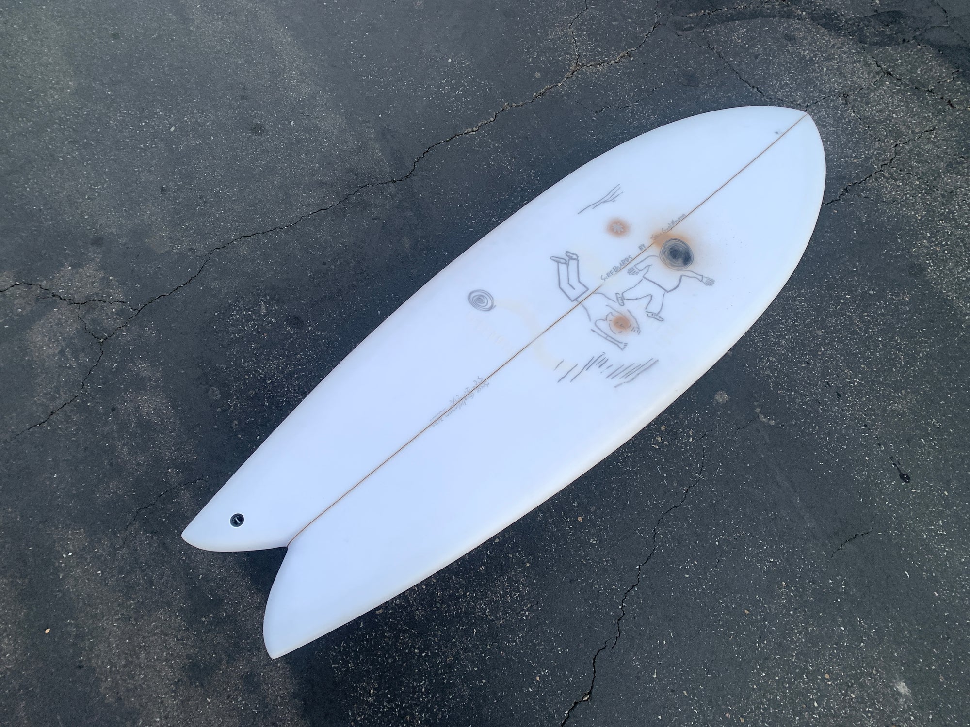 5’6” Jesse Guglielmana Shovel Fish