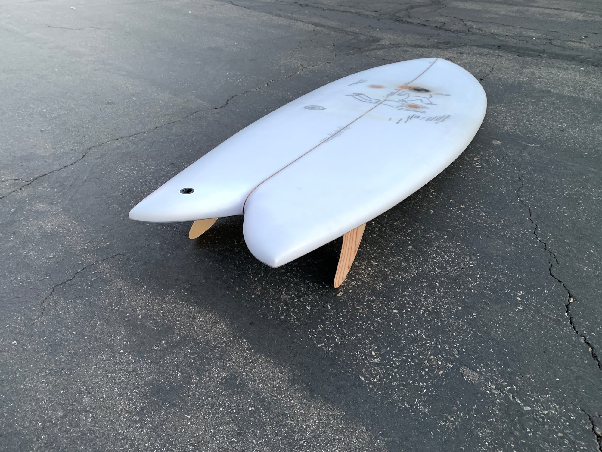 5'6" Jesse Guglielmana Shovel Fish (Used)