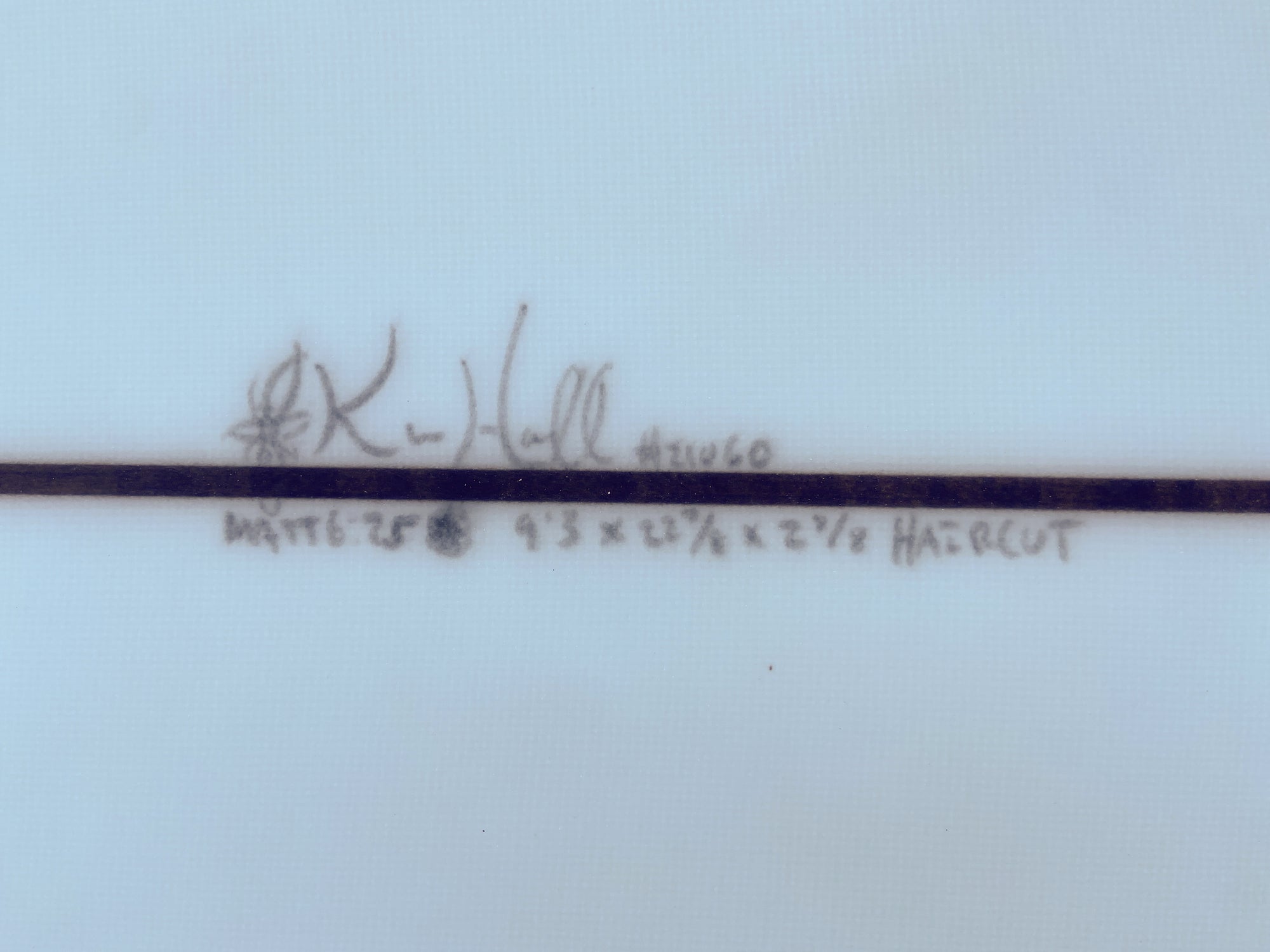 9'3" Kris Hall Haircut