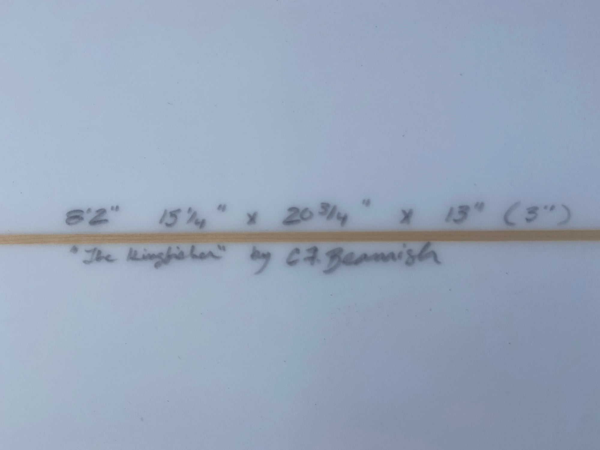 8'2" Christian Beamish King Fish