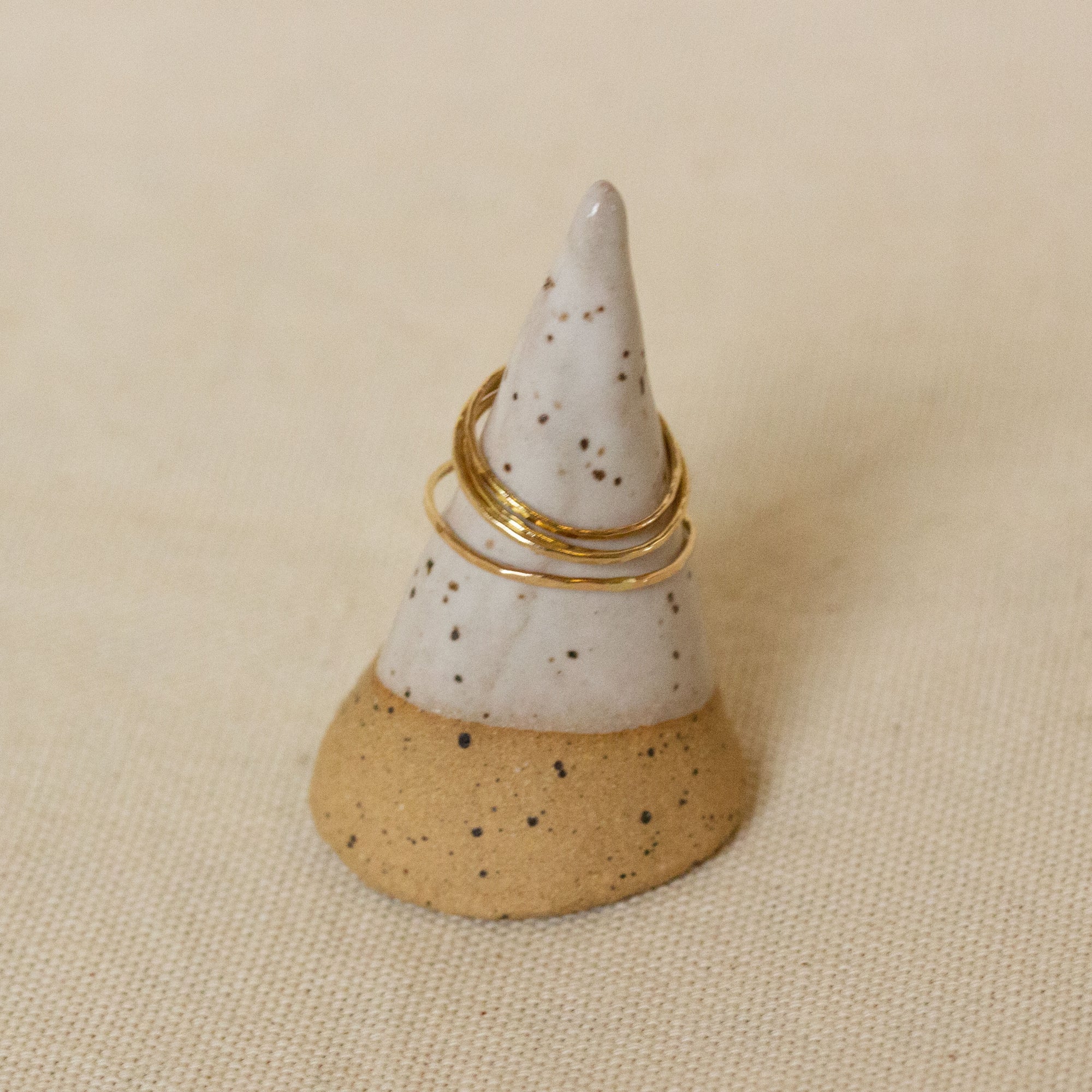 Totem Thin 14K Gold Ring