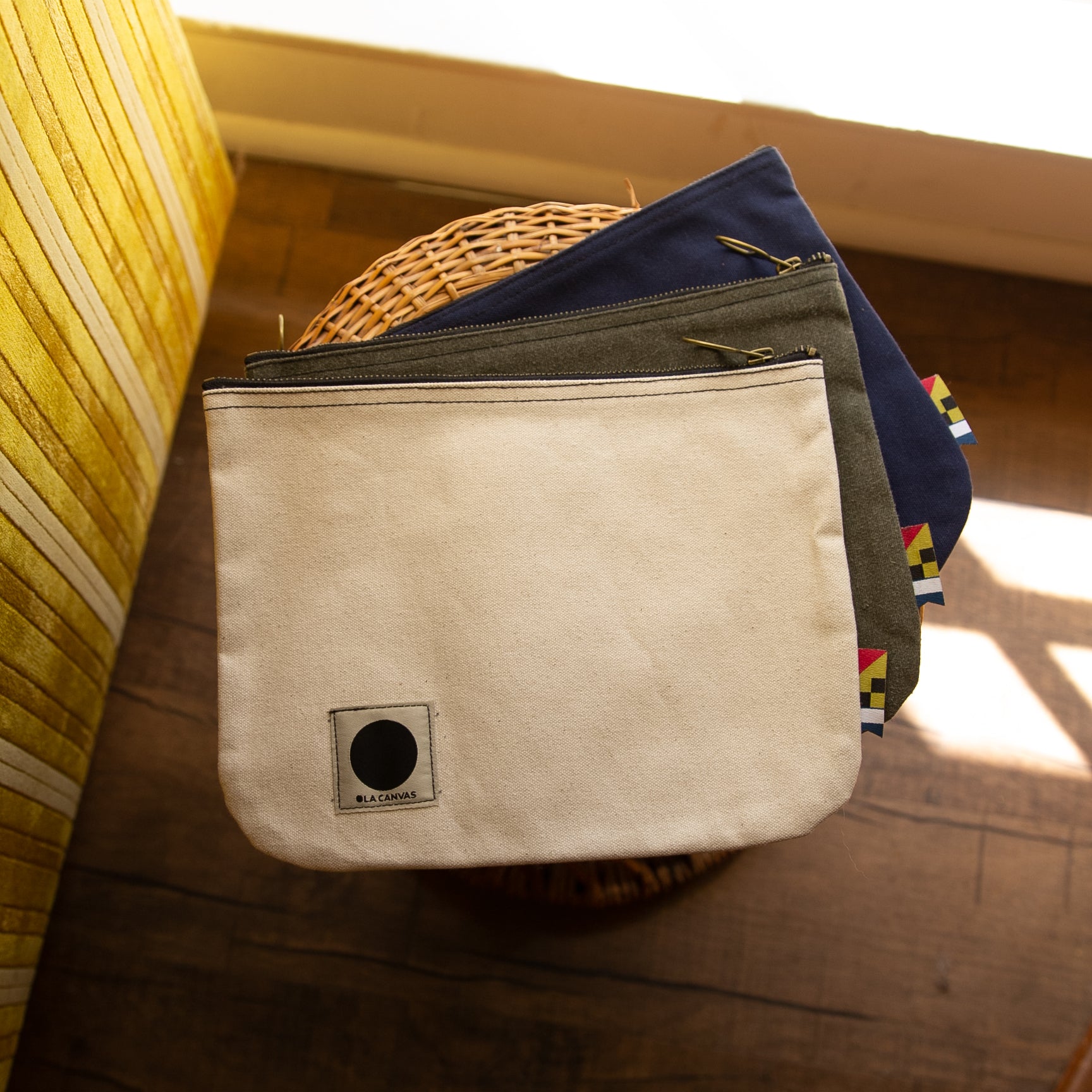 Ola Canvas Traveler Pouch