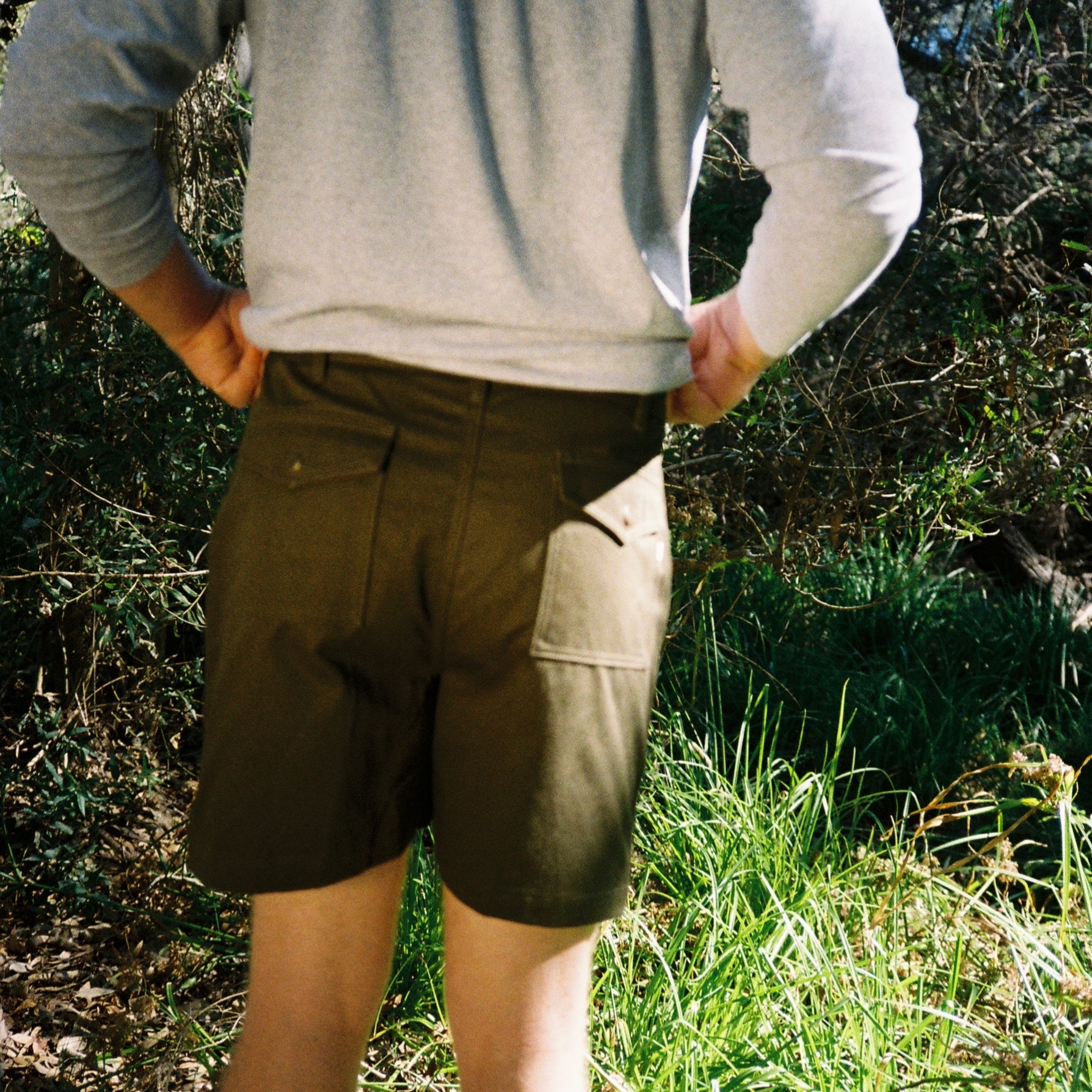 Yellow Rat Boy Scout Shorts - Green