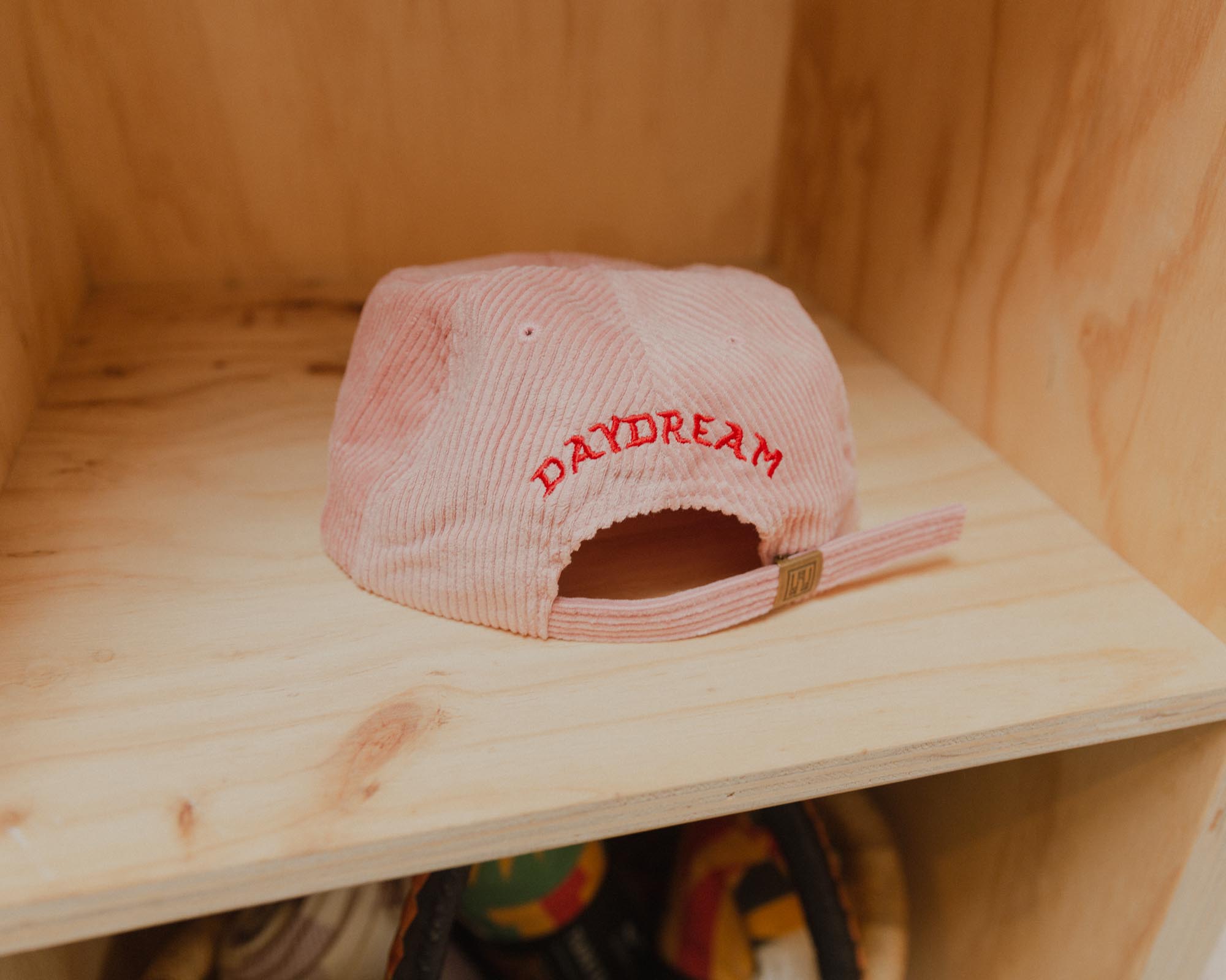 Daydream Cherries Corduroy Hat Back