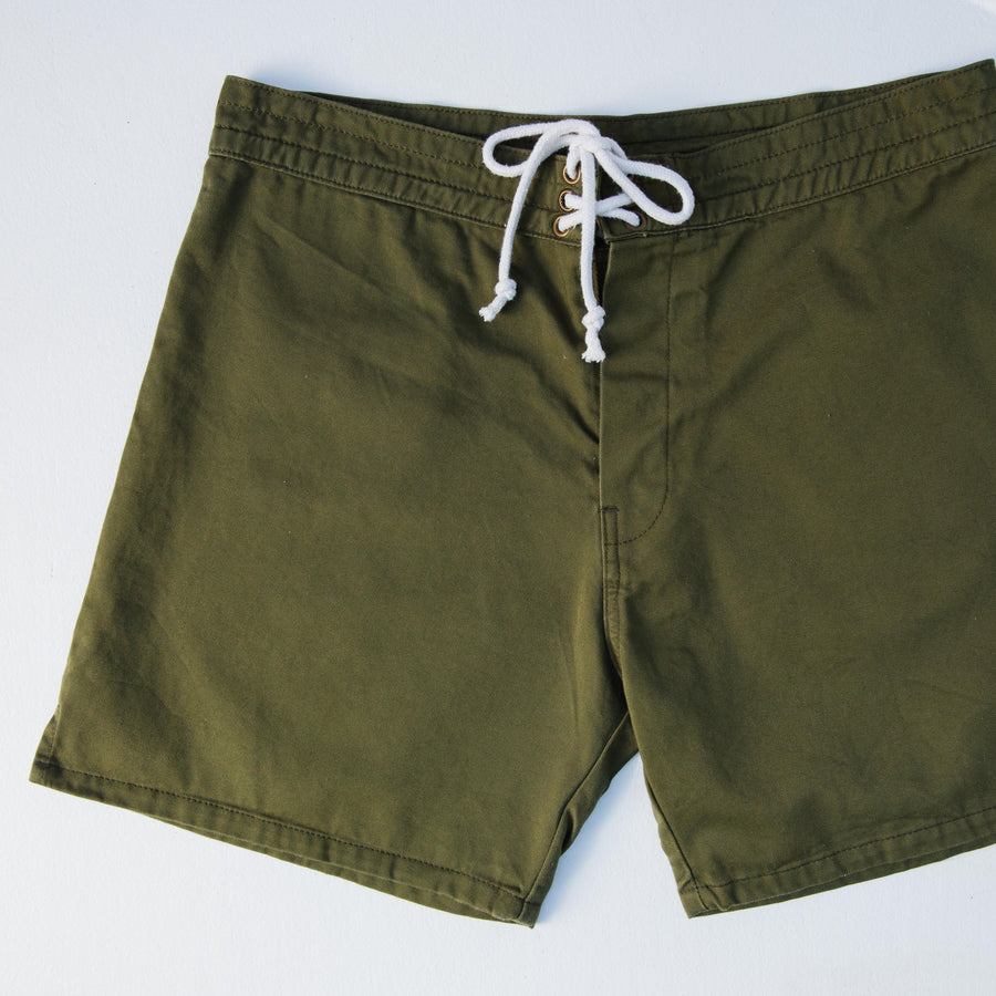 Daydream Dolphin Trunks - Olive