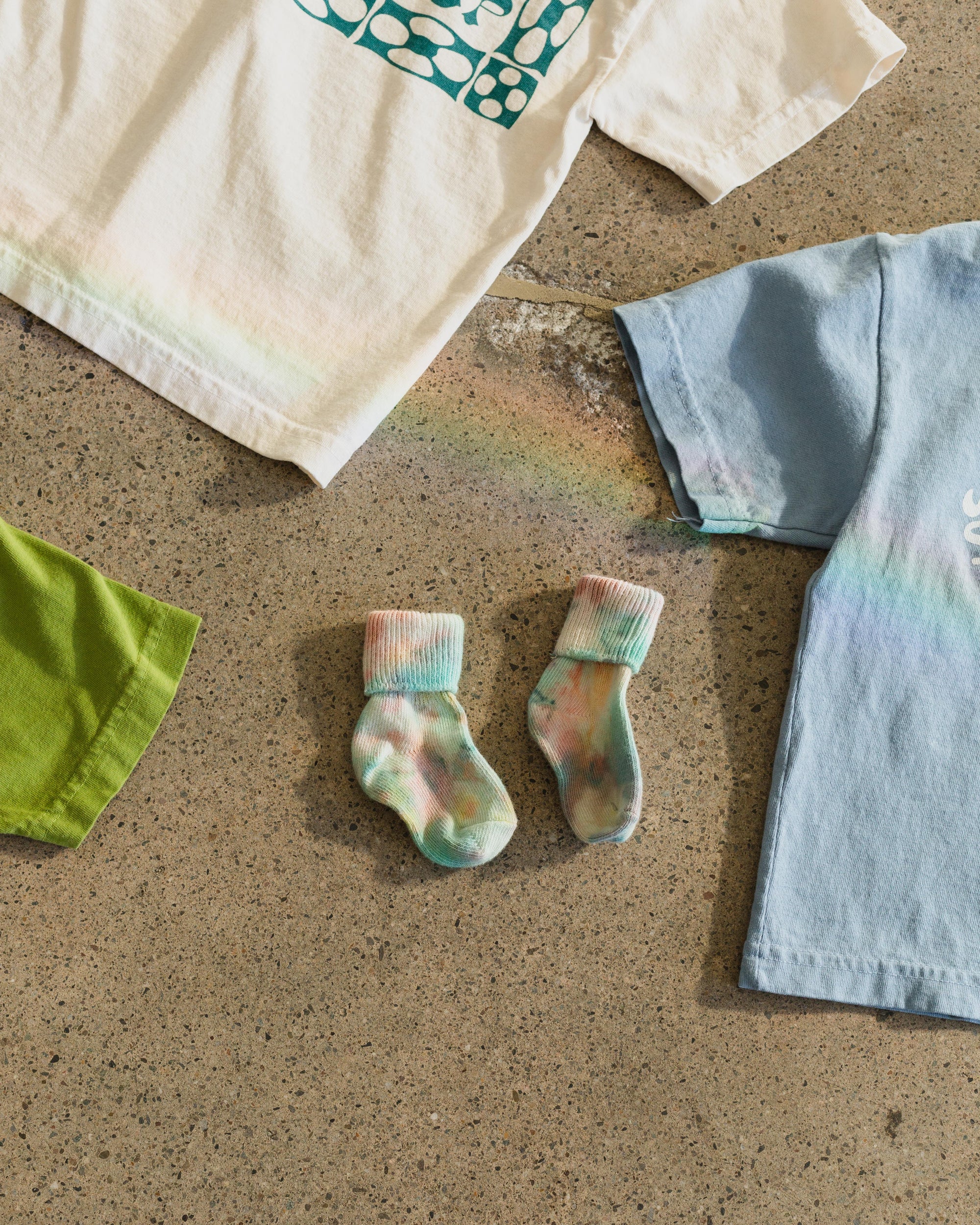 Daydream Kids Tie Dyed Socks