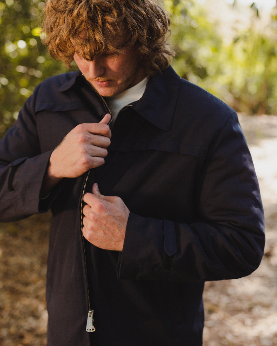 Yellow Rat California Jacket - Navy