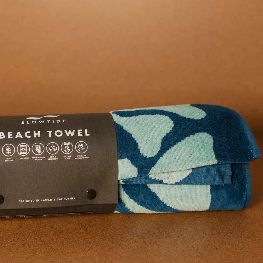 Slowtide Towel - Hapa Oversized (Ocean)