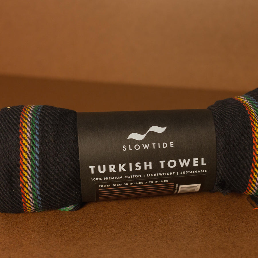Slowtide Turkish Towel - Baja Stripe