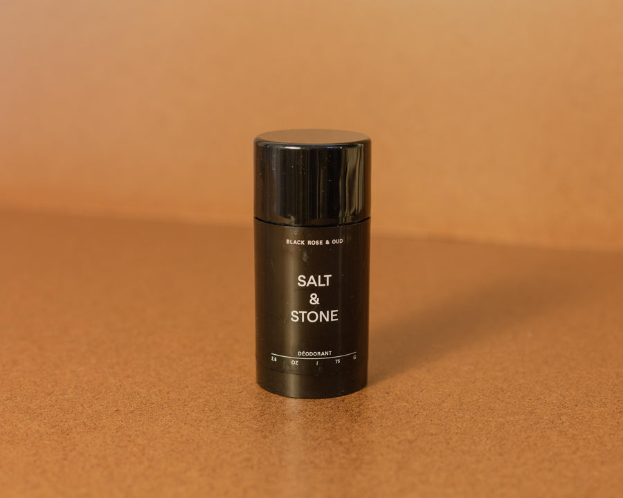 Salt and Stone Deodorant Gel - Black Rose & Oud