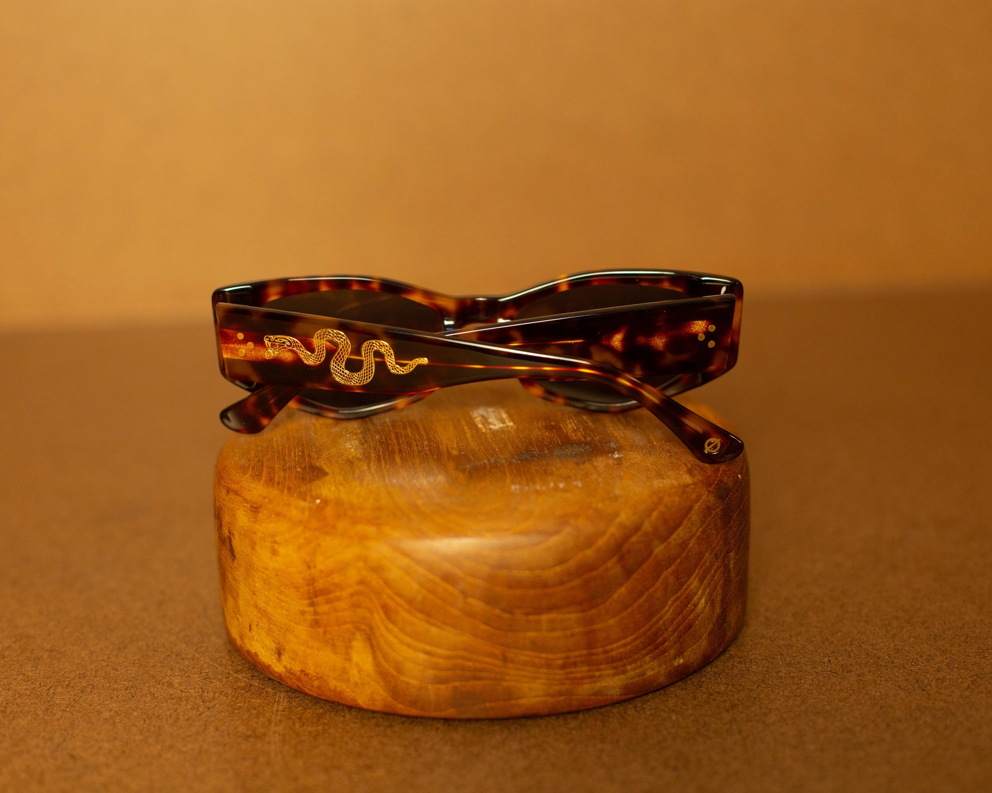Epokhe Sunglasses - Stereo on wood pedestal