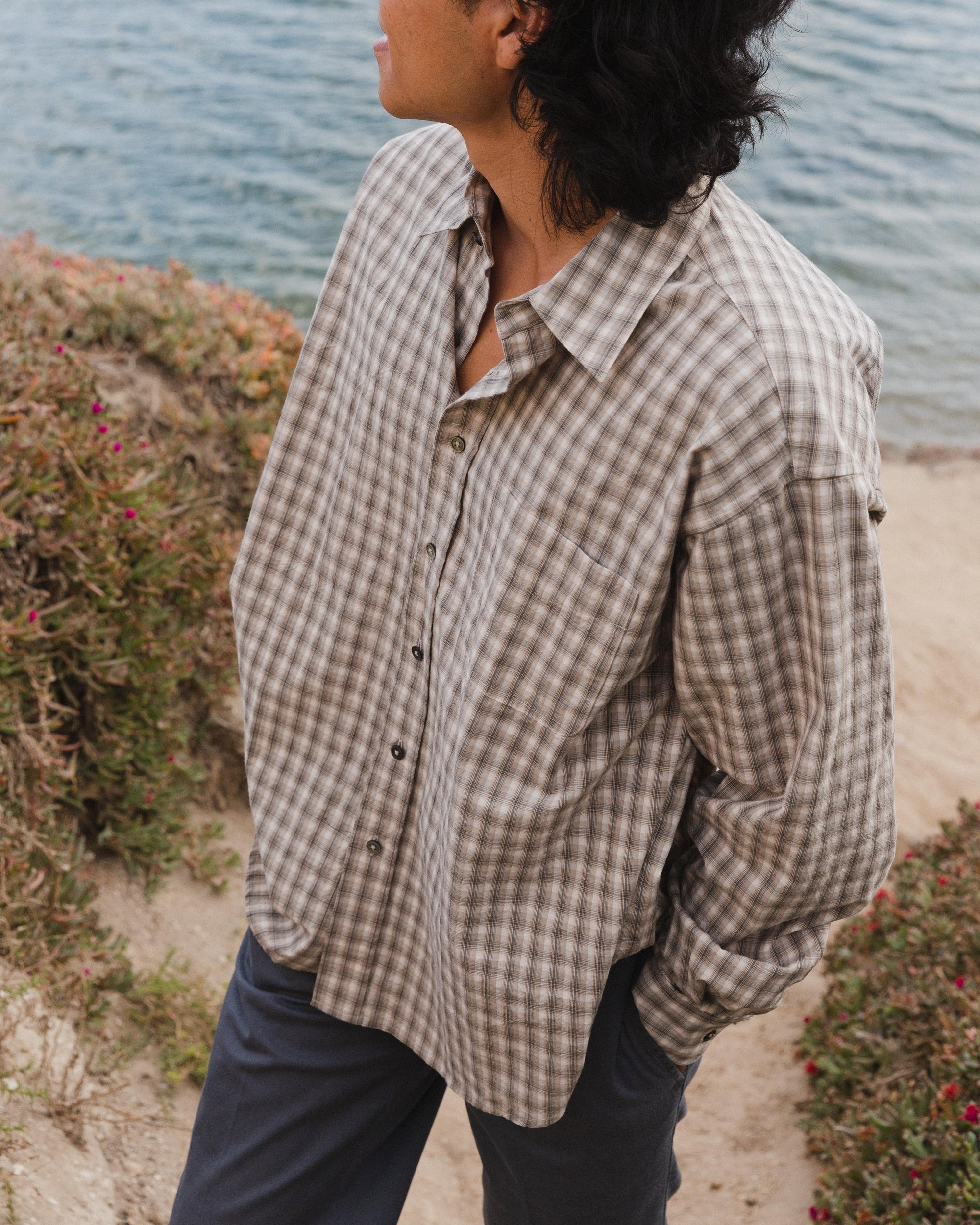 Daydream CDM Cotton Plaid Shirt