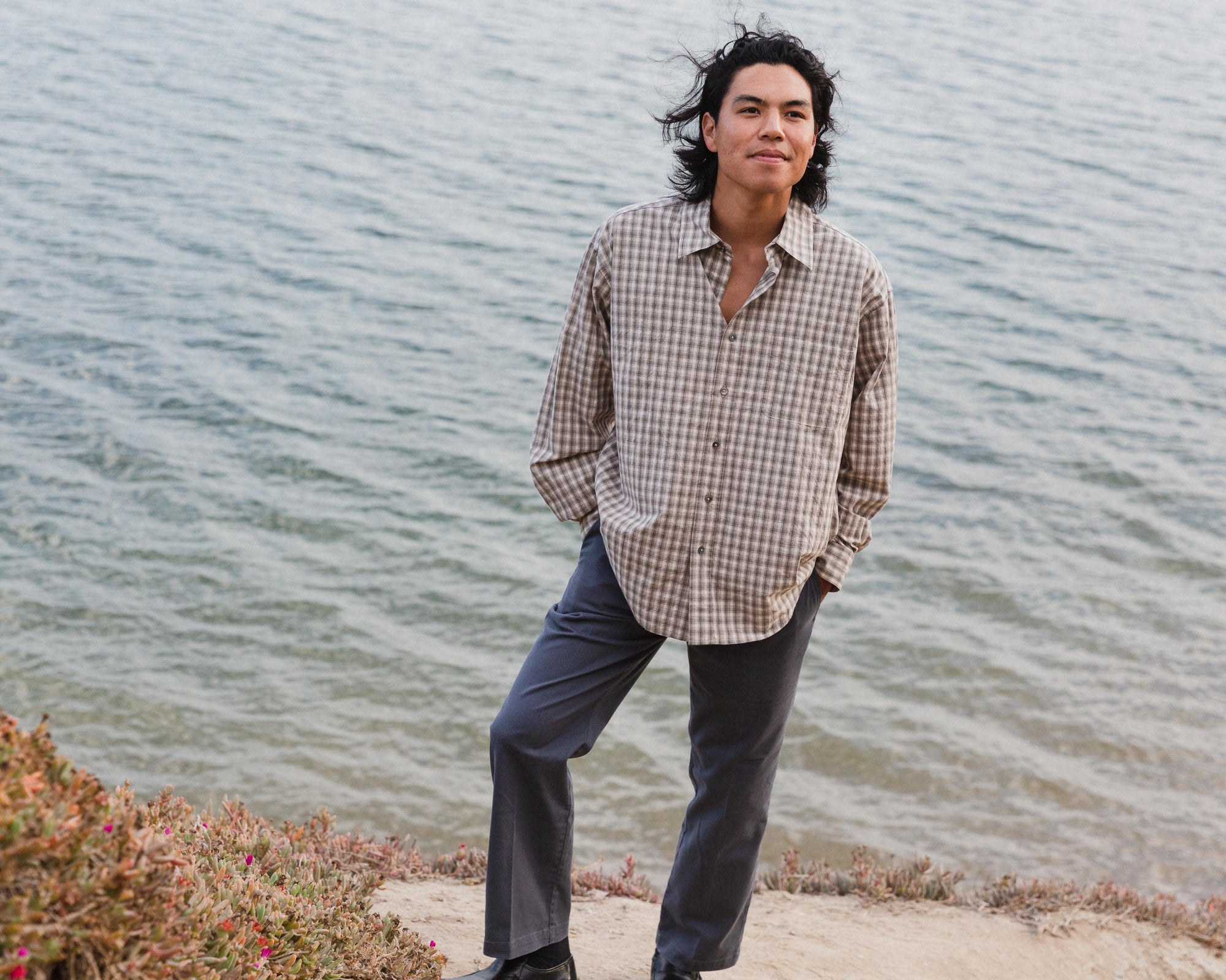 Daydream CDM Cotton Plaid Shirt