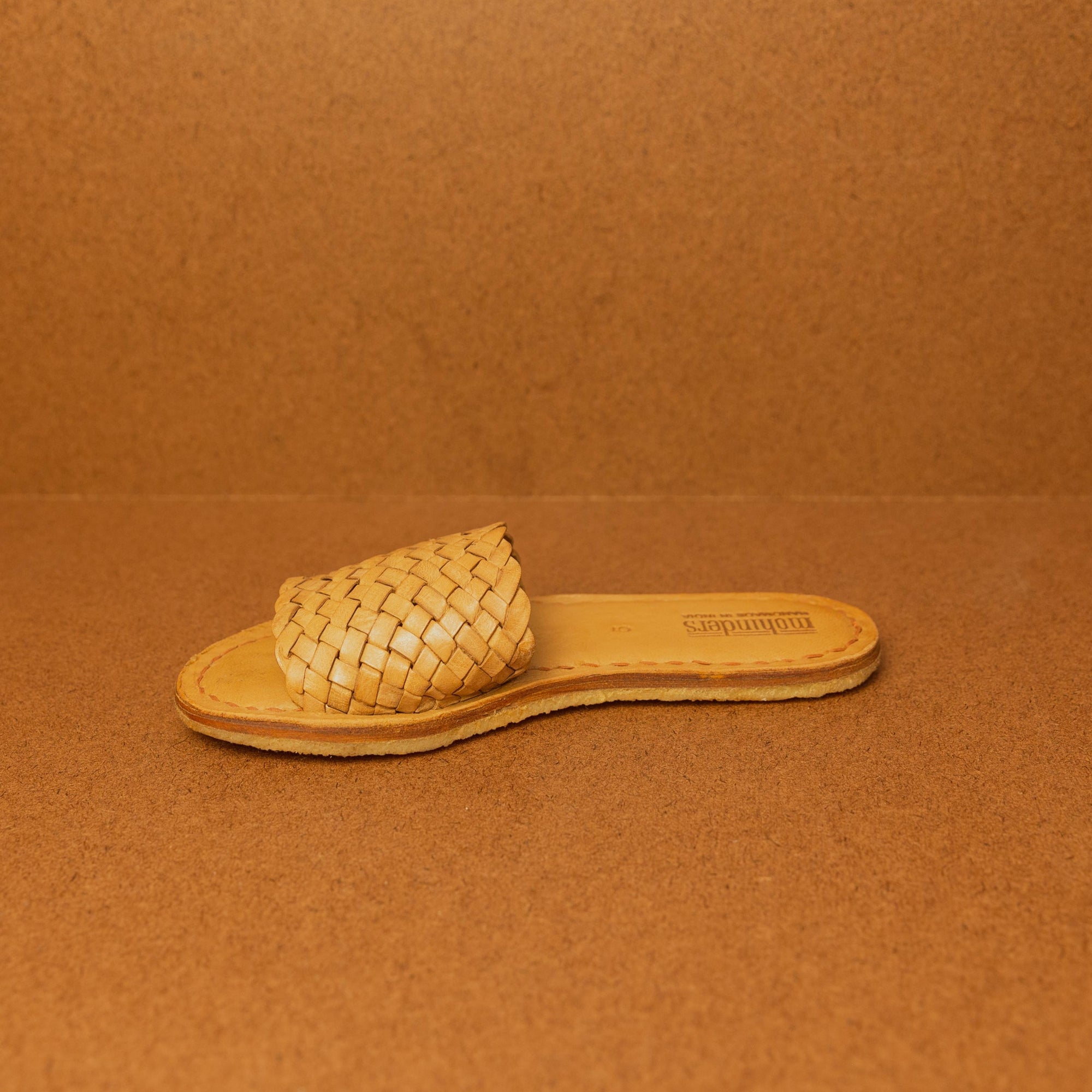 Mohinders Women&#39;s Woven Sandal in Honey