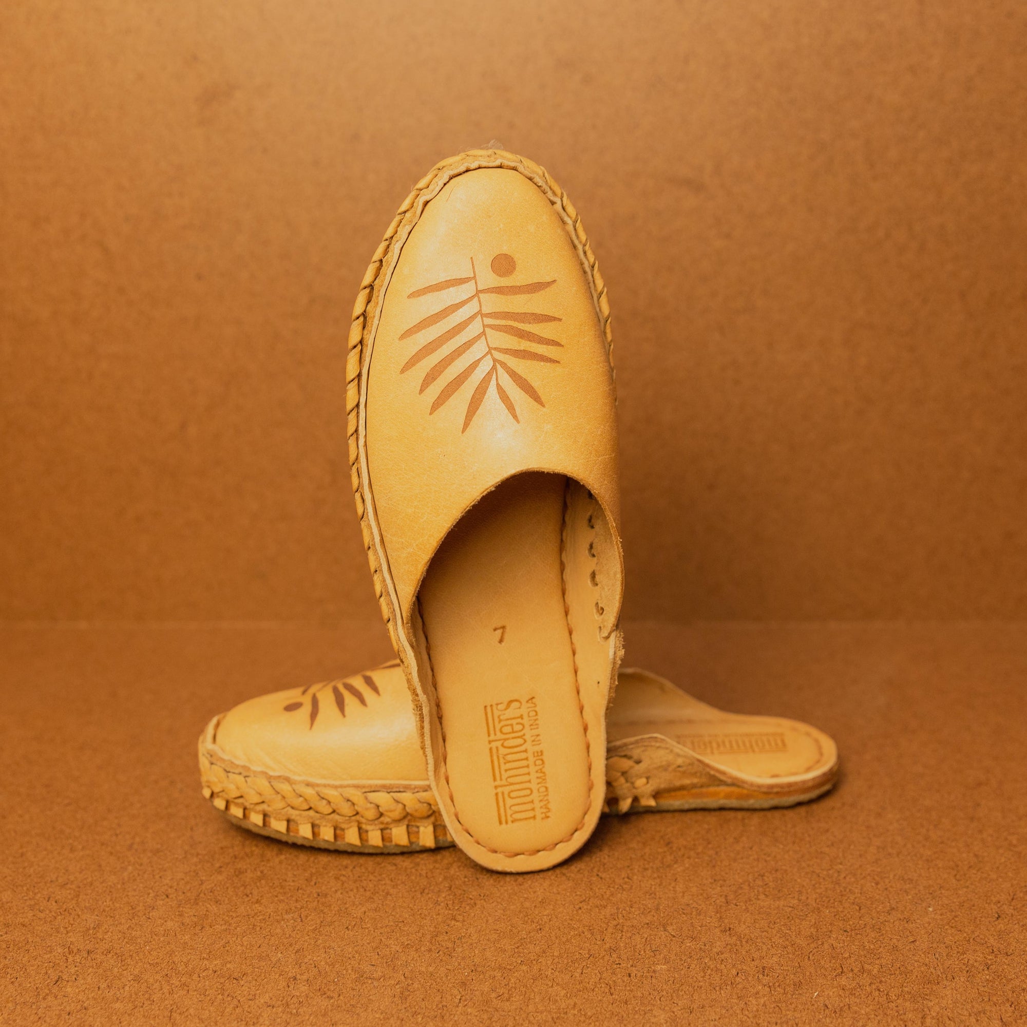 Mohinders Women&#39;s &quot;The Simplest of Things&quot; Slides in Honey