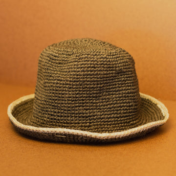 Bucket Hat Made by Minga- B/W Trim