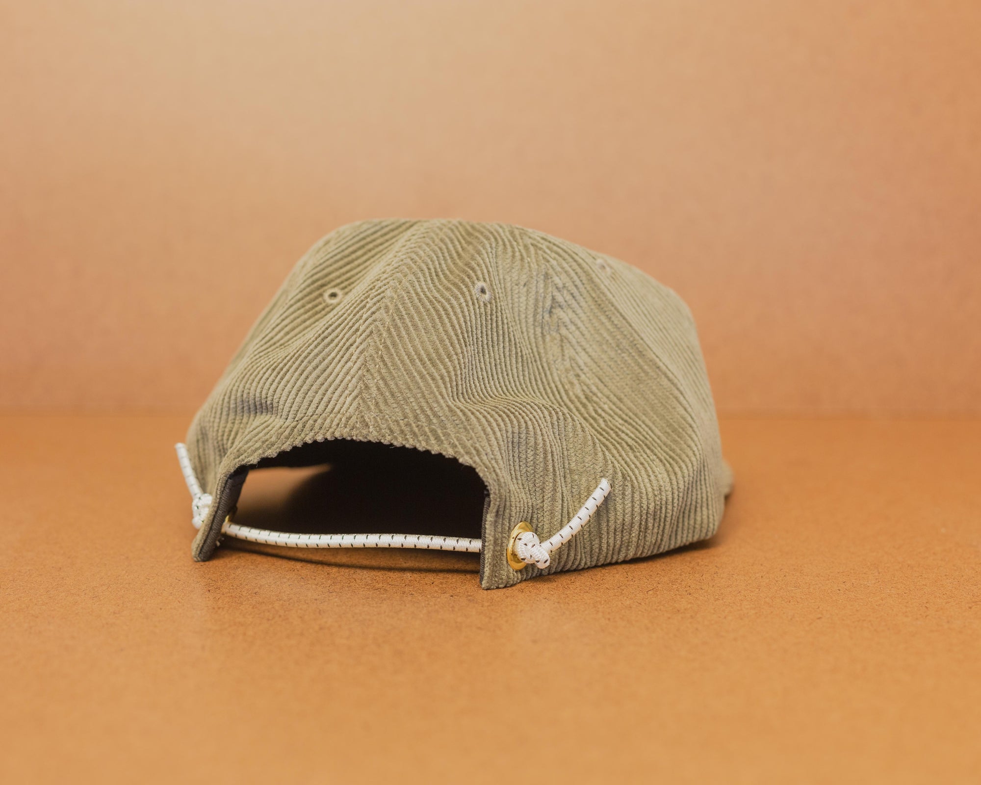 Western Hydrodynamic Research- Whale Cord Hat (Olive) back view