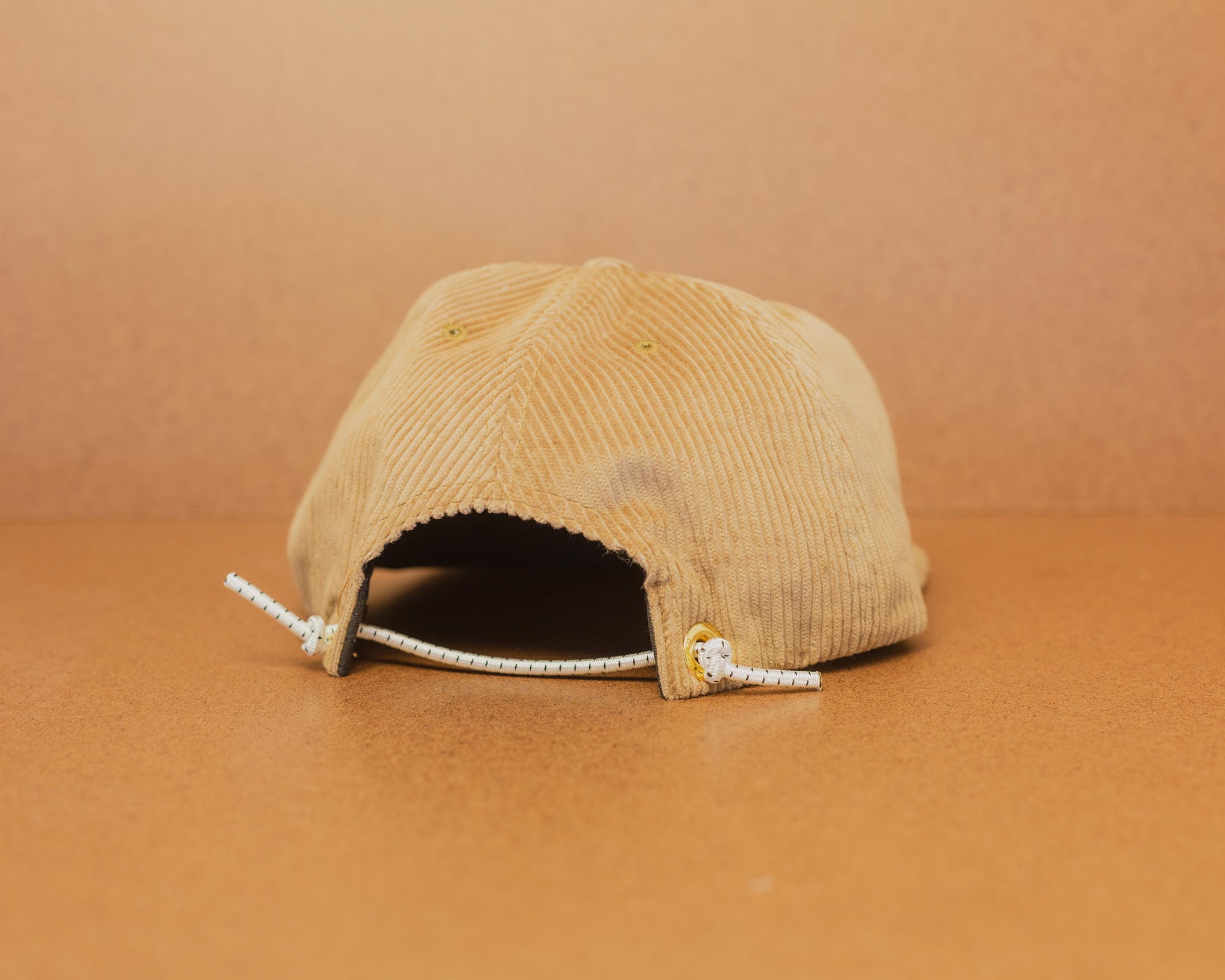 Western Hydrodynamic Research- Whale Cord Hat (Beige) back view