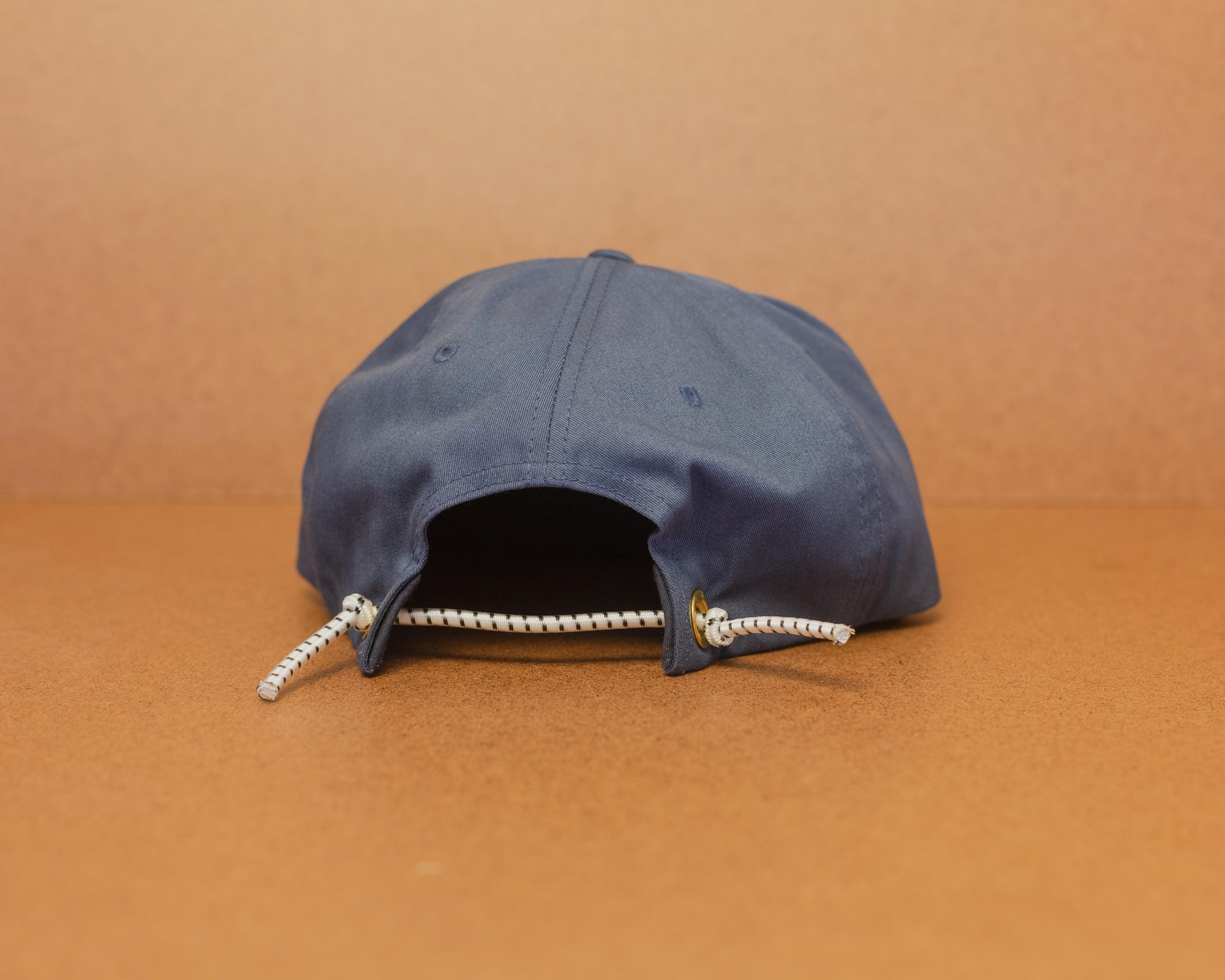 Western Hydrodynamic Research- Canvas Promotional Hat (Navy) back view